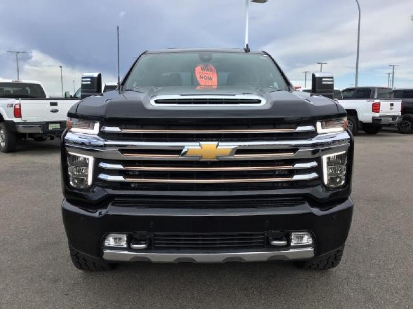 2022 Black /Jet Black Chevrolet Silverado 3500HD High Country Crew Cab 4WD (1GC4YVEY5NF) with an 6.6L V8 OHV 32V TURBO DIESEL engine, 6-Speed Automatic transmission, located at 1235 N Woodruff Ave., Idaho Falls, 83401, (208) 523-1053, 43.507172, -112.000488 - 2022 Chevrolet Silverado 3500HD High Country, 6.6L Duramax turbo diesel! This truck comes with aftermarket 20 inch FUEL BLITZ wheels wrapped in near new DYNAPRO AT2 tires. At Timberline Auto it is always easy to find a great deal on your next vehicle! Our experienced sales staff can help find the r - Photo #6