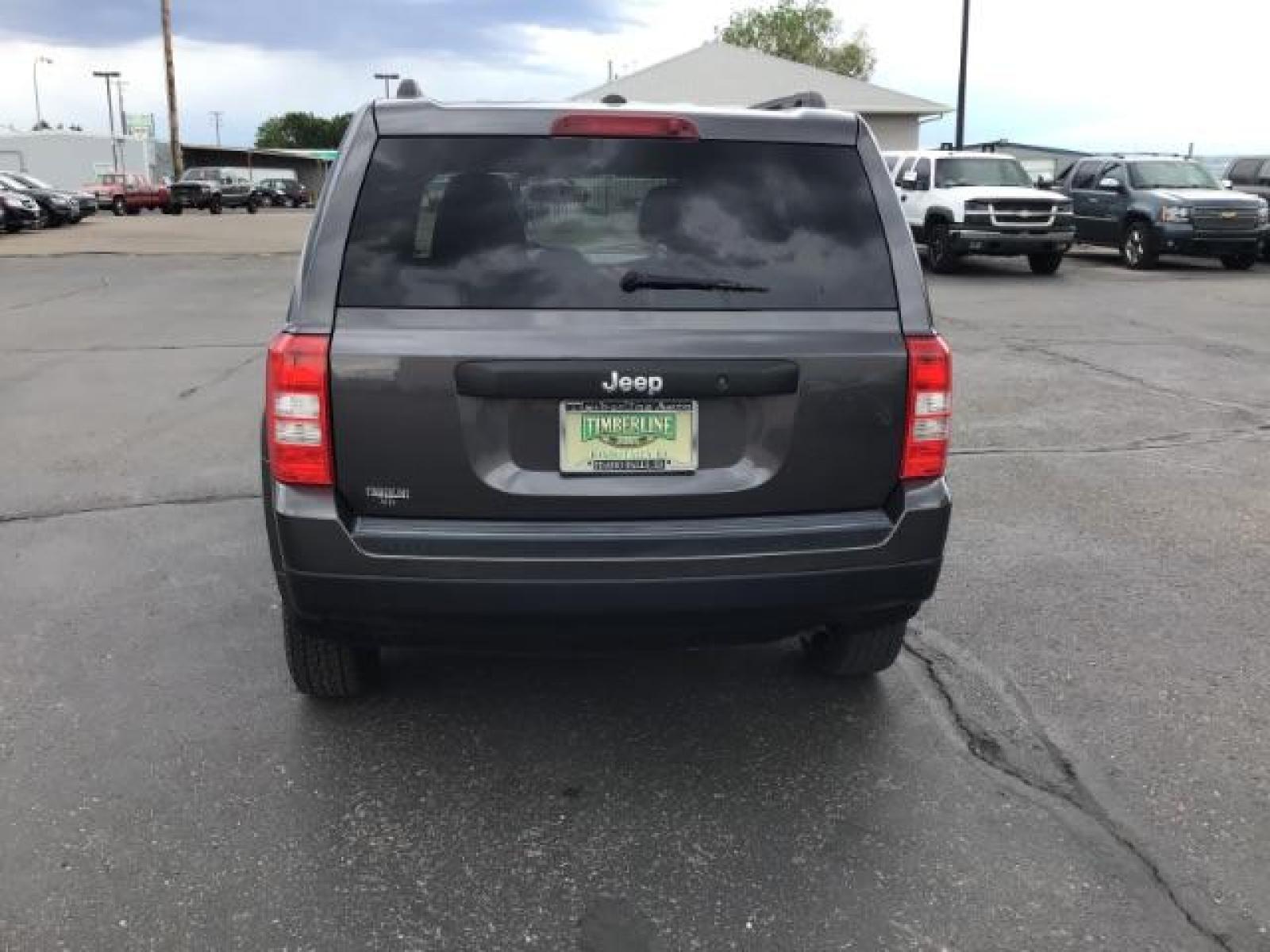 2017 GREY /GREY Jeep Patriot Sport 2WD (1C4NJPBA4HD) with an 2.0L L4 DOHC 16V engine, Continuously Variable Transmission | 5-Speed Manua transmission, located at 1235 N Woodruff Ave., Idaho Falls, 83401, (208) 523-1053, 43.507172, -112.000488 - It only has 54,560 miles. FWD, cruise control , AM/FM CD Player. AC blows cold. 2.0 4 cyl. MPG 22 city / 26 hwy At Timberline Auto it is always easy to find a great deal on your next vehicle! Our experienced sales staff can help find the right vehicle will fit your needs. Our knowledgeable finance d - Photo #3