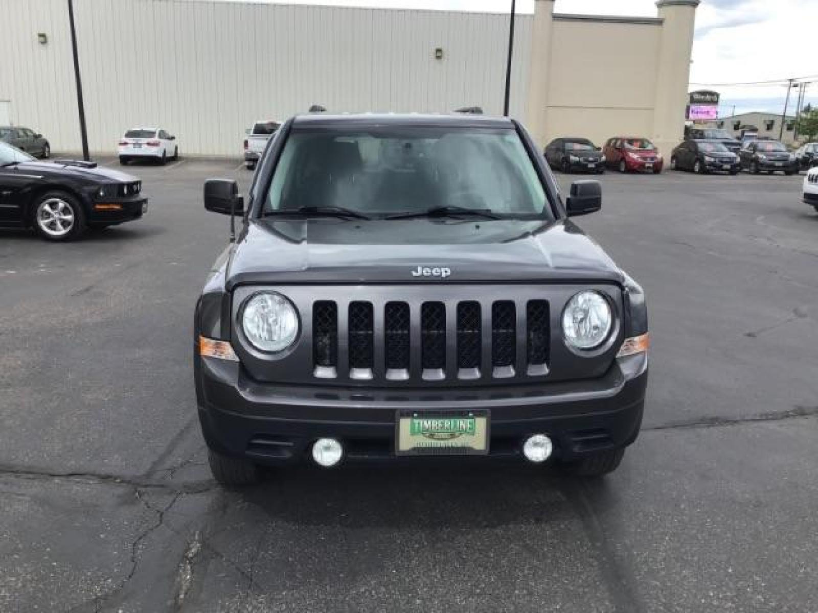 2017 GREY /GREY Jeep Patriot Sport 2WD (1C4NJPBA4HD) with an 2.0L L4 DOHC 16V engine, Continuously Variable Transmission | 5-Speed Manua transmission, located at 1235 N Woodruff Ave., Idaho Falls, 83401, (208) 523-1053, 43.507172, -112.000488 - It only has 54,560 miles. FWD, cruise control , AM/FM CD Player. AC blows cold. 2.0 4 cyl. MPG 22 city / 26 hwy At Timberline Auto it is always easy to find a great deal on your next vehicle! Our experienced sales staff can help find the right vehicle will fit your needs. Our knowledgeable finance d - Photo #7