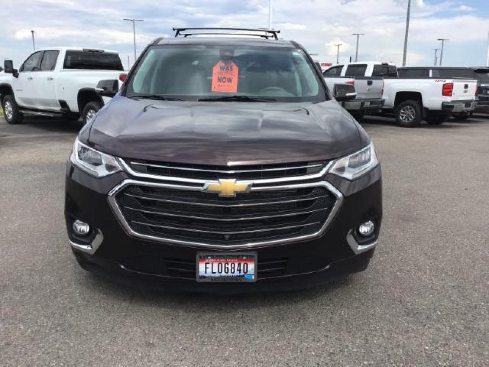 2020 Black Cherry Metallic /Jet Black/Dark Galvanized, leather Chevrolet Traverse Premier AWD (1GNEVKKW6LJ) with an 3.6L V6 DOHC 24V engine, 9-Speed Automatic transmission, located at 1235 N Woodruff Ave., Idaho Falls, 83401, (208) 523-1053, 43.507172, -112.000488 - Leather, 3rd row seating, rear entertainment, heated and cooled seats. At Timberline Auto it is always easy to find a great deal on your next vehicle! Our experienced sales staff can help find the right vehicle that will fit your needs. Our knowledgeable finance department has options for almost an - Photo #8