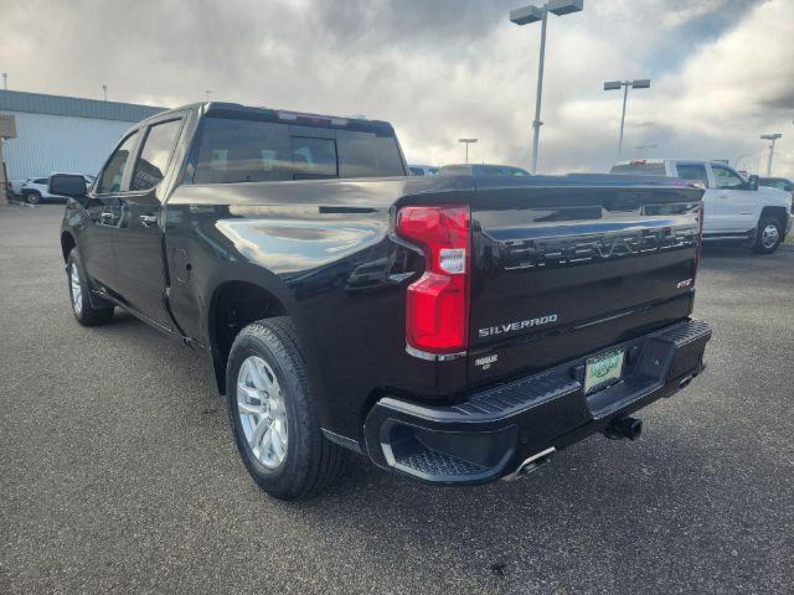 2020 Black /Jet Black, leather Chevrolet Silverado 1500 RST Crew Cab 4WD (1GCUYEEL3LZ) with an 6.2L V8 OHV 16V engine, Automatic transmission, located at 1235 N Woodruff Ave., Idaho Falls, 83401, (208) 523-1053, 43.507172, -112.000488 - 6.2L V8 Chevy half ton crew cab with a 6.5 foot bed. Low miles, black leather interior. This truck is in great condition inside and out! It is completely stock with zero modifications. This pick up is a must see! Come in today and check it out! At timberline Auto it is always easy to find a great d - Photo #3