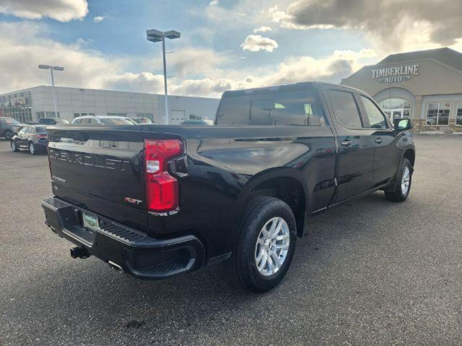 2020 Black /Jet Black, leather Chevrolet Silverado 1500 RST Crew Cab 4WD (1GCUYEEL3LZ) with an 6.2L V8 OHV 16V engine, Automatic transmission, located at 1235 N Woodruff Ave., Idaho Falls, 83401, (208) 523-1053, 43.507172, -112.000488 - 6.2L V8 Chevy half ton crew cab with a 6.5 foot bed. Low miles, black leather interior. This truck is in great condition inside and out! It is completely stock with zero modifications. This pick up is a must see! Come in today and check it out! At timberline Auto it is always easy to find a great d - Photo #5