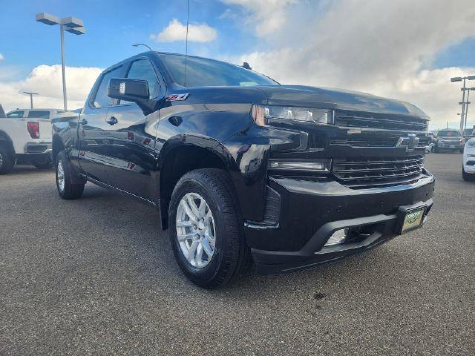2020 Black /Jet Black, leather Chevrolet Silverado 1500 RST Crew Cab 4WD (1GCUYEEL3LZ) with an 6.2L V8 OHV 16V engine, Automatic transmission, located at 1235 N Woodruff Ave., Idaho Falls, 83401, (208) 523-1053, 43.507172, -112.000488 - 6.2L V8 Chevy half ton crew cab with a 6.5 foot bed. Low miles, black leather interior. This truck is in great condition inside and out! It is completely stock with zero modifications. This pick up is a must see! Come in today and check it out! At timberline Auto it is always easy to find a great d - Photo #7