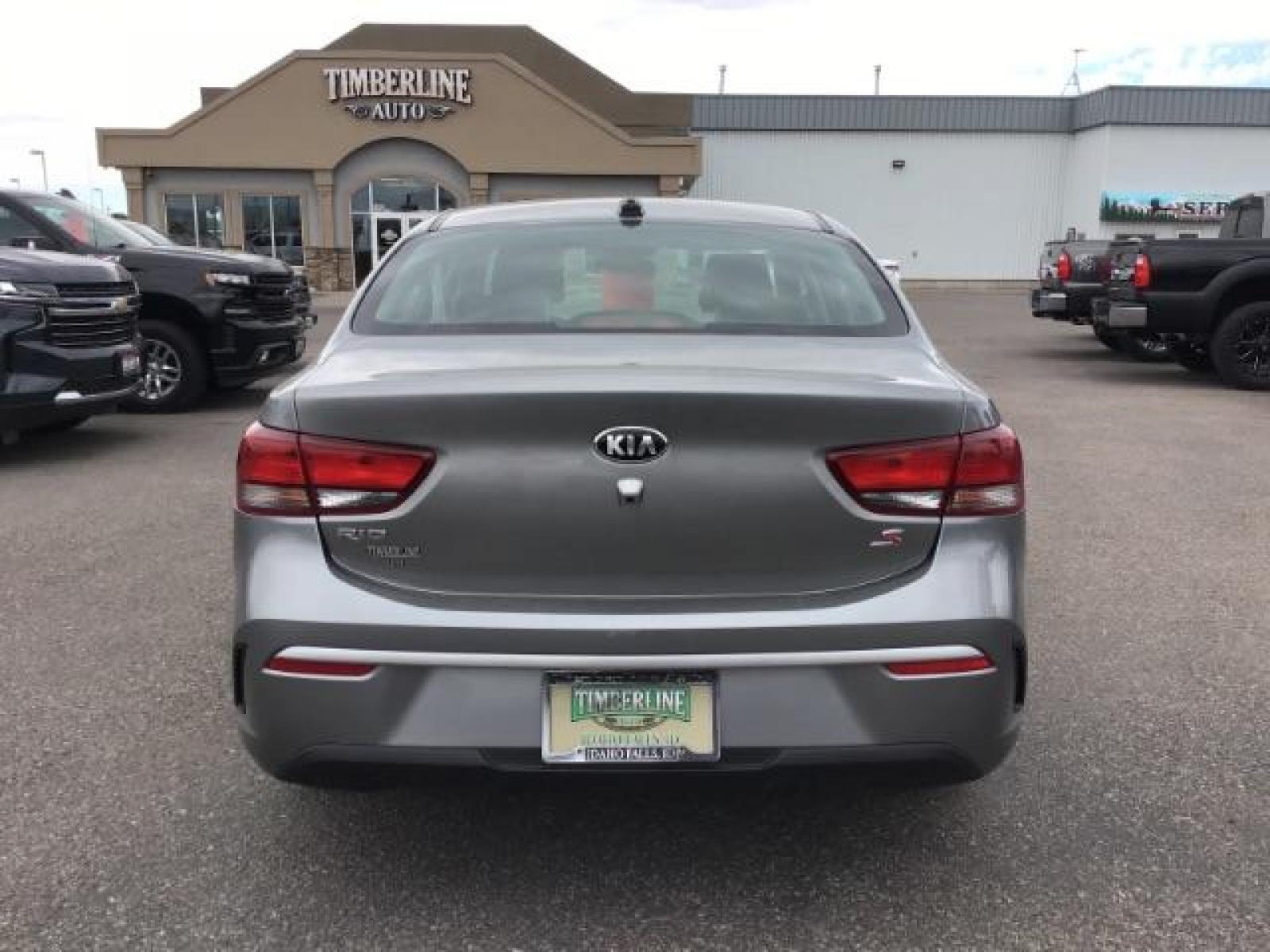 2021 Gray /Gray Kia Rio S (3KPA24AD7ME) with an 1.6L L4 DOHC 16V engine, 6-Speed Automatic transmission, located at 1235 N Woodruff Ave., Idaho Falls, 83401, (208) 523-1053, 43.507172, -112.000488 - This 2021 Kia Rio has low miles, cloth interior with lots of options. At timberline Auto it is always easy to find a great deal on your next vehicle! Our experienced sales staff can help find the right vehicle that will fit your needs. Our knowledgeable finance department has options for almost an - Photo #4