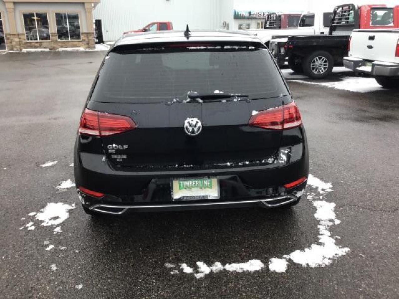 2019 Deep Black Pearl /Titan Black, leatherette Volkswagen Golf SE 6M (3VWW57AU6KM) with an 1.8L L4 engine, 6-Speed Manual transmission, located at 1235 N Woodruff Ave., Idaho Falls, 83401, (208) 523-1053, 43.507172, -112.000488 - Photo #3