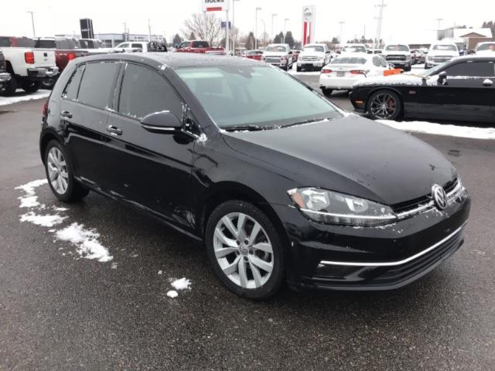 2019 Deep Black Pearl /Titan Black, leatherette Volkswagen Golf SE 6M (3VWW57AU6KM) with an 1.8L L4 engine, 6-Speed Manual transmission, located at 1235 N Woodruff Ave., Idaho Falls, 83401, (208) 523-1053, 43.507172, -112.000488 - This 2019 Volkswagen Golf SE, has 55,000 miles. It comes with a manual transmission. I has leather interior, heated seats, back up camera, blue tooth audio, and cruise control. At Timberline Auto it is always easy to find a great deal on your next vehicle! Our experienced sales staff can help find t - Photo #6