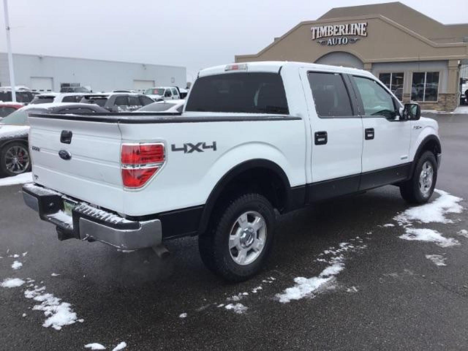 2013 WHITE /CLOTH Ford F-150 XLT SuperCrew 5.5-ft. Bed 4WD (1FTFW1ET9DF) with an 3.5L V6 TURBO engine, 6-Speed Automatic transmission, located at 1235 N Woodruff Ave., Idaho Falls, 83401, (208) 523-1053, 43.507172, -112.000488 - This 2013 Ford F150 XLT 4x4, has the 3.5L ecoboost motor. It has 138,000 miles. It comes with cloth seats, blue tooth audio, power door locks, power windows, and cruise control. At Timberline Auto it is always easy to find a great deal on your next vehicle! Our experienced sales staff can help find - Photo #4