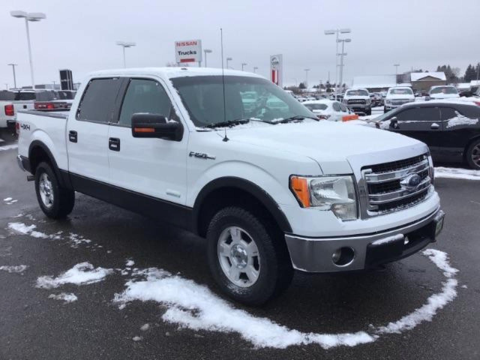 2013 WHITE /CLOTH Ford F-150 XLT SuperCrew 5.5-ft. Bed 4WD (1FTFW1ET9DF) with an 3.5L V6 TURBO engine, 6-Speed Automatic transmission, located at 1235 N Woodruff Ave., Idaho Falls, 83401, (208) 523-1053, 43.507172, -112.000488 - This 2013 Ford F150 XLT 4x4, has the 3.5L ecoboost motor. It has 138,000 miles. It comes with cloth seats, blue tooth audio, power door locks, power windows, and cruise control. At Timberline Auto it is always easy to find a great deal on your next vehicle! Our experienced sales staff can help find - Photo #6