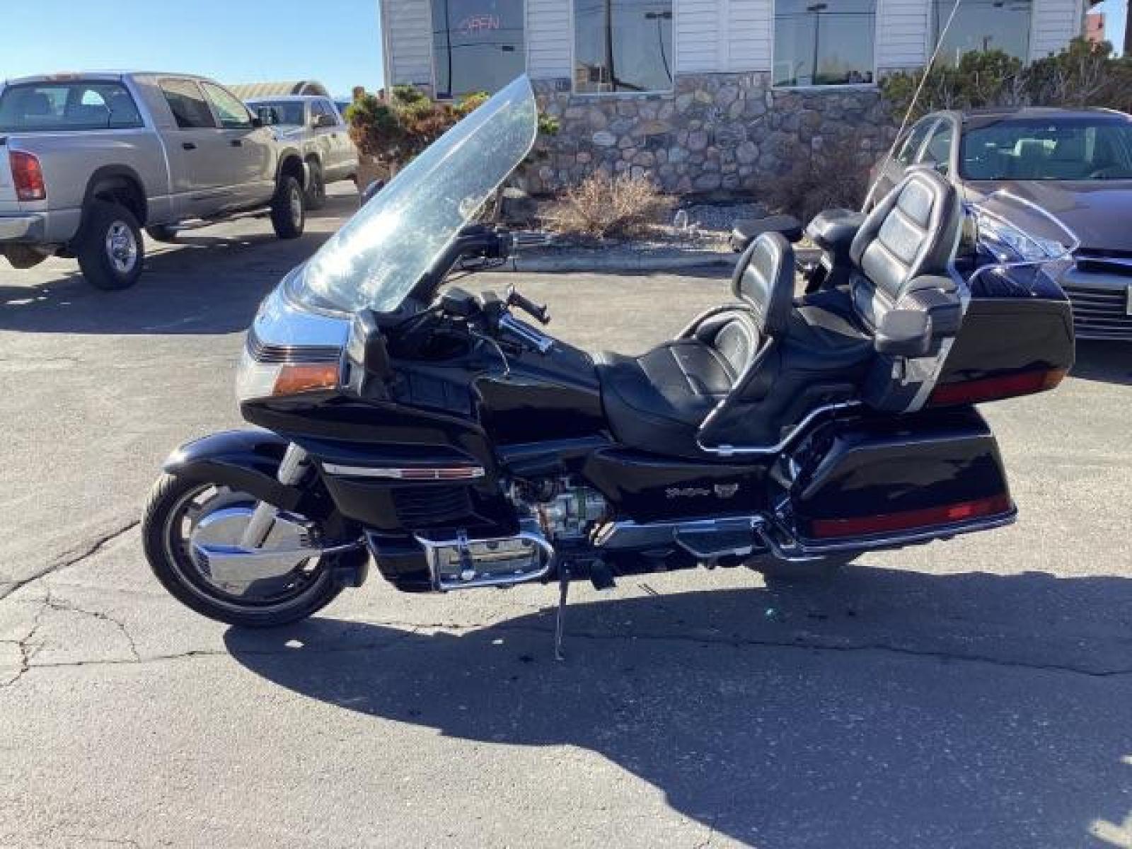 1991 BLACK Honda GL1500A - (1HFSC2206MA) with an 1520CC engine, located at 1235 N Woodruff Ave., Idaho Falls, 83401, (208) 523-1053, 43.507172, -112.000488 - The 1991 Honda GL1500A, also known as the Honda Gold Wing Aspencade, is a touring motorcycle that was known for its comfort, performance, and array of features. Here are some of the notable features of the 1991 GL1500A: Engine: The GL1500A is powered by a liquid-cooled, horizontally opposed six-cyl - Photo #1