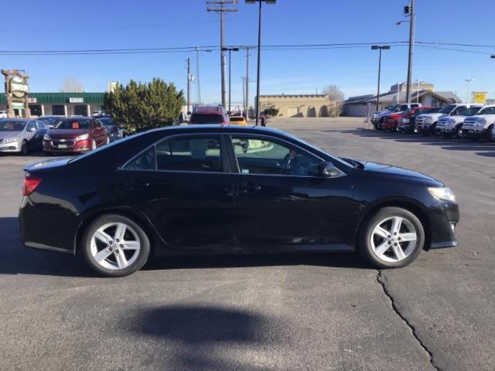 2012 Attitude Black Metallic /Black Leather Interior Toyota Camry SE (4T1BF1FKXCU) with an 2.5L L4 DOHC 16V engine, 6-Speed Automatic transmission, located at 1235 N Woodruff Ave., Idaho Falls, 83401, (208) 523-1053, 43.507172, -112.000488 - This 2012Toyota Camry SE, has 222,000 miles. Comes with cloth seats, cruise control, AM/FM CD Stereo, and power windows and locks. At Timberline Auto it is always easy to find a great deal on your next vehicle! Our experienced sales staff can help find the right vehicle will fit your needs. Our kno - Photo #5