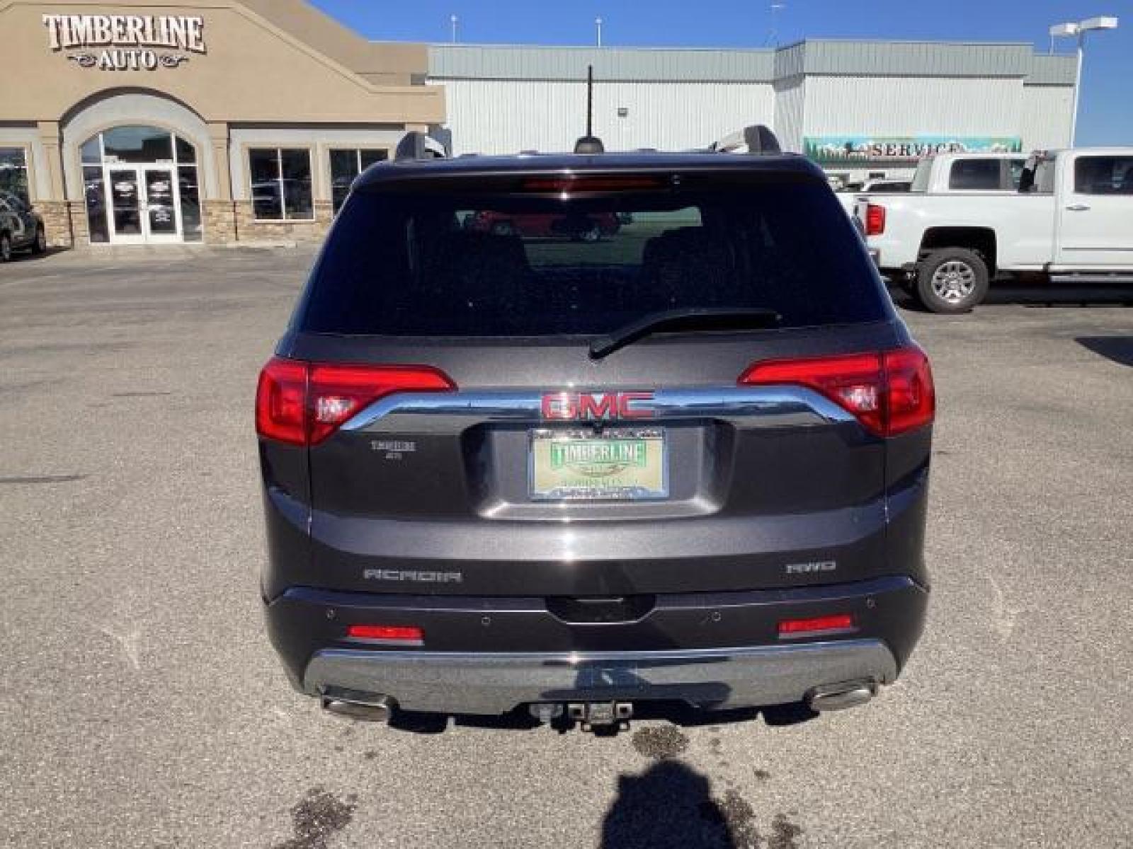 2017 GRAY /Jet Black, leather GMC Acadia Denali AWD (1GKKNXLS4HZ) with an 3.6L V6 DOHC 24V engine, 6-Speed Automatic transmission, located at 1235 N Woodruff Ave., Idaho Falls, 83401, (208) 523-1053, 43.507172, -112.000488 - The 2017 GMC Acadia Denali is the top trim level of the Acadia lineup and comes with a host of luxurious features and advanced technologies. Here are the key features you can typically find on the 2017 GMC Acadia Denali: Engine Options: The Acadia Denali typically comes with a powerful 3.6-liter V6 - Photo #3