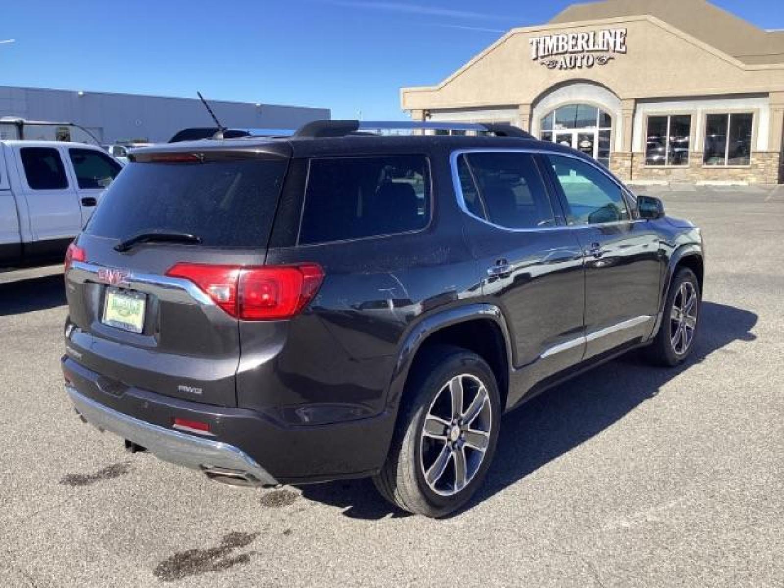 2017 GRAY /Jet Black, leather GMC Acadia Denali AWD (1GKKNXLS4HZ) with an 3.6L V6 DOHC 24V engine, 6-Speed Automatic transmission, located at 1235 N Woodruff Ave., Idaho Falls, 83401, (208) 523-1053, 43.507172, -112.000488 - The 2017 GMC Acadia Denali is the top trim level of the Acadia lineup and comes with a host of luxurious features and advanced technologies. Here are the key features you can typically find on the 2017 GMC Acadia Denali: Engine Options: The Acadia Denali typically comes with a powerful 3.6-liter V6 - Photo #4