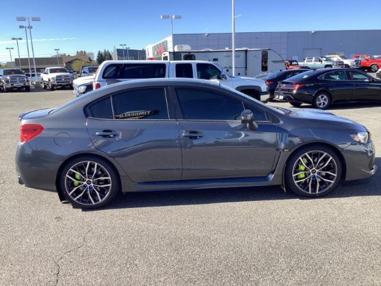 2020 Magnetite Gray Metallic /Black/Carbon Black, leather/sueded microfiber Subaru WRX STI 4-Door (JF1VA2V63L9) with an 2.5L H4 DOHC 16V engine, 6-Speed Manual transmission, located at 1235 N Woodruff Ave., Idaho Falls, 83401, (208) 523-1053, 43.507172, -112.000488 - At Timberline Auto it is always easy to find a great deal on your next vehicle! Our experienced sales staff can help find the right vehicle that will fit your needs. Our knowledgeable finance department has options for almost any credit score. We offer many warranty contract options to protect your - Photo #5