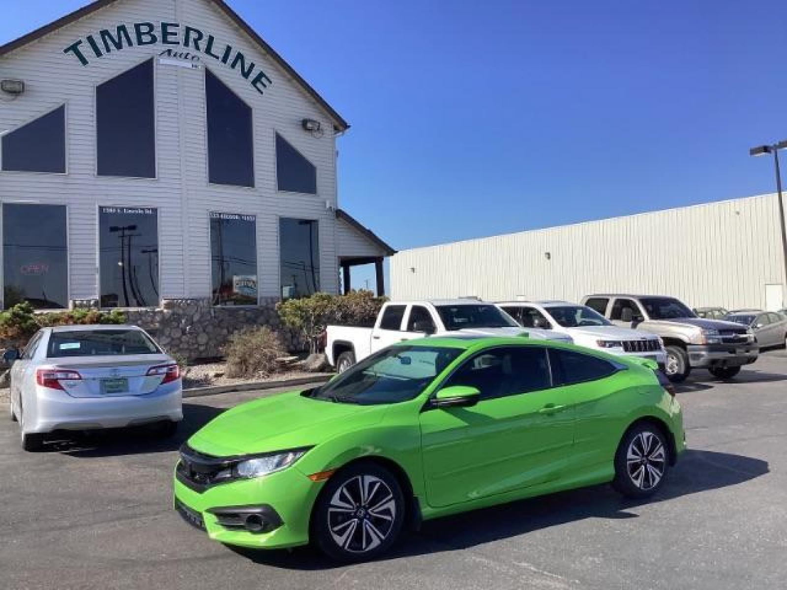 2016 Honda Civic EX-T Coupe CVT (2HGFC3B3XGH) with an 1.5L L4 SOHC 16V engine, Continuously Variable Transmission transmission, located at 1235 N Woodruff Ave., Idaho Falls, 83401, (208) 523-1053, 43.507172, -112.000488 - Photo #0