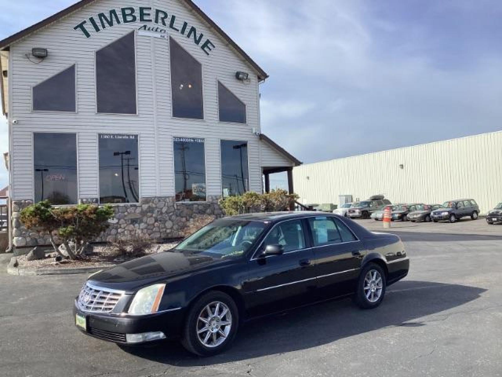 2010 Cadillac DTS Luxury (1G6KD5EY1AU) with an 4.6L V8 DOHC 32V engine, 4-Speed Automatic transmission, located at 1235 N Woodruff Ave., Idaho Falls, 83401, (208) 523-1053, 43.507172, -112.000488 - New Inventory, call for price and more pictures. At Timberline Auto it is always easy to find a great deal on your next vehicle! Our experienced sales staff can help find the right vehicle will fit your needs. Our knowledgeable finance department has options for almost any credit score. We offer man - Photo #0
