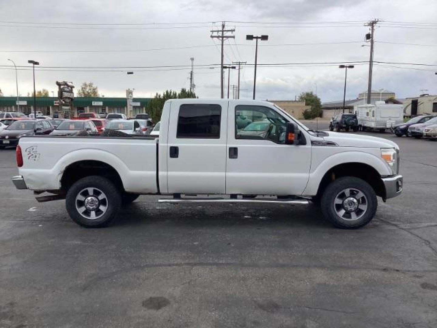 2014 Oxford White Ford F-350 SD XLT Crew Cab 4WD (1FT8W3B69EE) with an 6.2L V8 OHV 16V engine, 6-Speed Automatic transmission, located at 1235 N Woodruff Ave., Idaho Falls, 83401, (208) 523-1053, 43.507172, -112.000488 - Photo#6