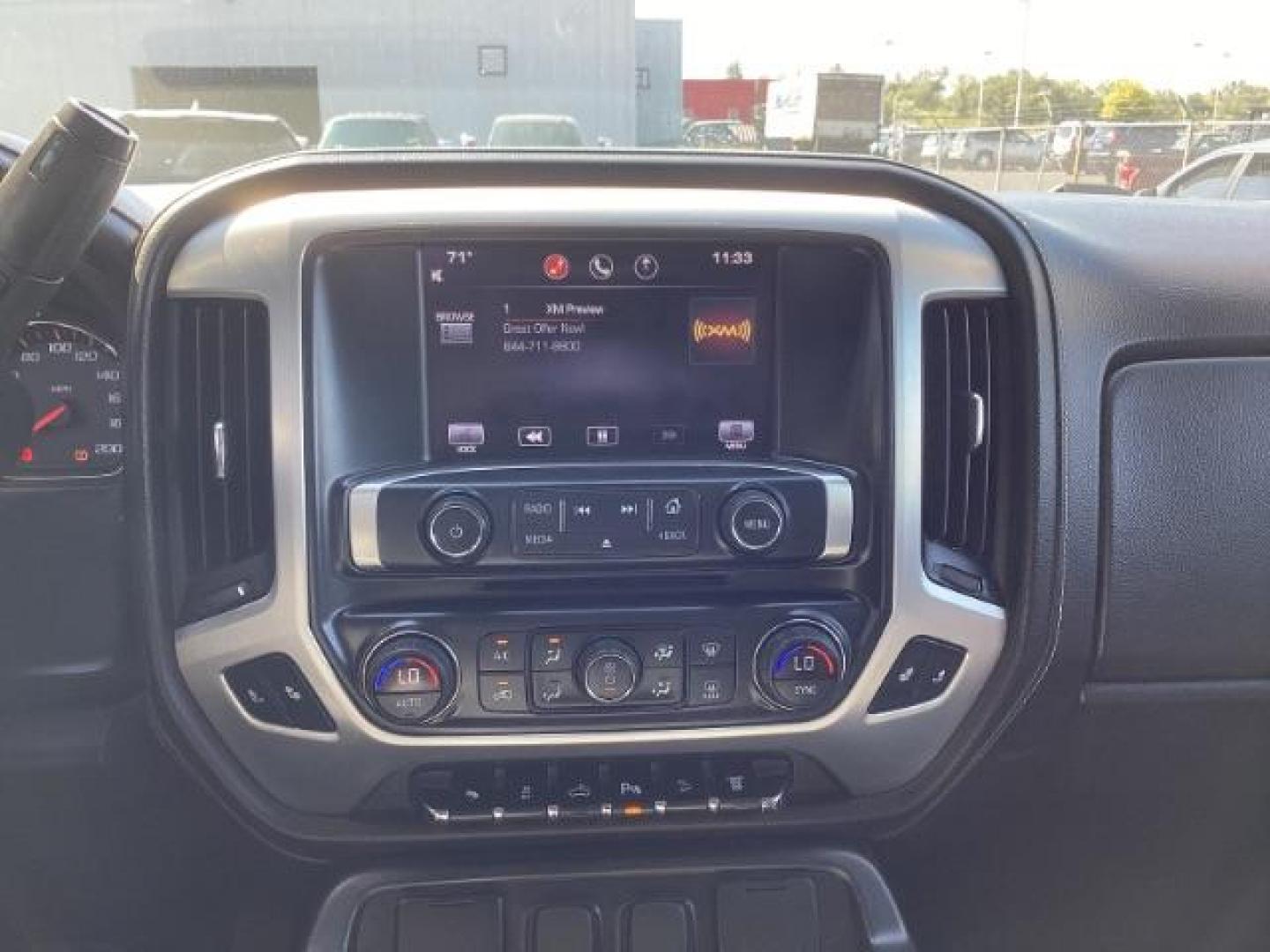 2015 Quicksilver Metallic /Jet Black GMC Sierra 2500HD SLT Crew Cab 4WD (1GT12ZE88FF) with an 6.6L V8 OHV 16V DIESEL engine, 6-Speed Automatic transmission, located at 1235 N Woodruff Ave., Idaho Falls, 83401, (208) 523-1053, 43.507172, -112.000488 - Photo#11