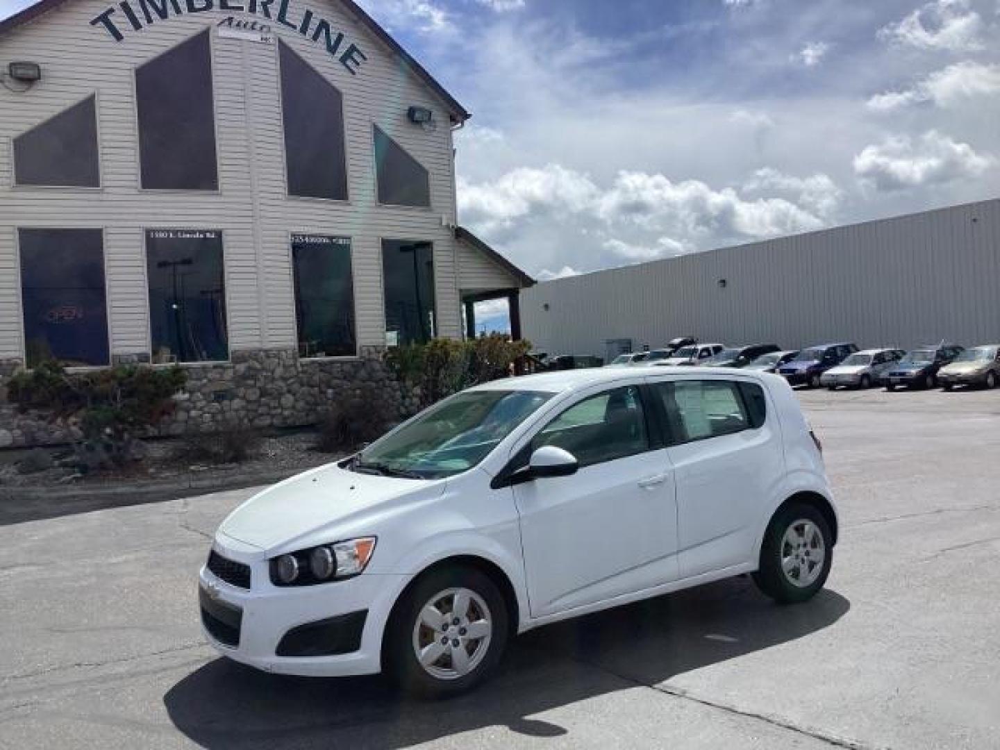 2016 Summit White Chevrolet Sonic LS Auto 5-Door (1G1JA6SH6G4) with an 1.8L L4 DOHC 24V engine, 6-Speed Automatic transmission, located at 1235 N Woodruff Ave., Idaho Falls, 83401, (208) 523-1053, 43.507172, -112.000488 - The 2016 Chevy Sonic LS is a compact car known for its fuel efficiency, nimble handling, and decent amount of standard features. Here's an overview of its key features: Engine Options: The Sonic LS typically comes with a 1.8-liter four-cylinder engine, although some models may have a turbocharged 1 - Photo#0