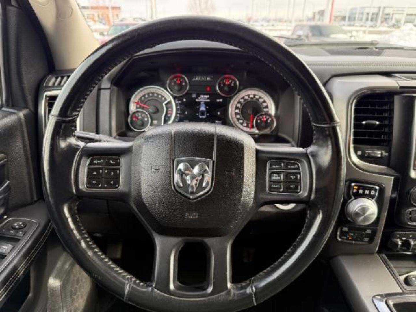 2014 WHITE /Black RAM 1500 Sport Crew Cab SWB 4WD (1C6RR7MT1ES) with an 5.7L V8 OHV 16V engine, 8-Speed Automatic transmission, located at 1235 N Woodruff Ave., Idaho Falls, 83401, (208) 523-1053, 43.507172, -112.000488 - Photo#9