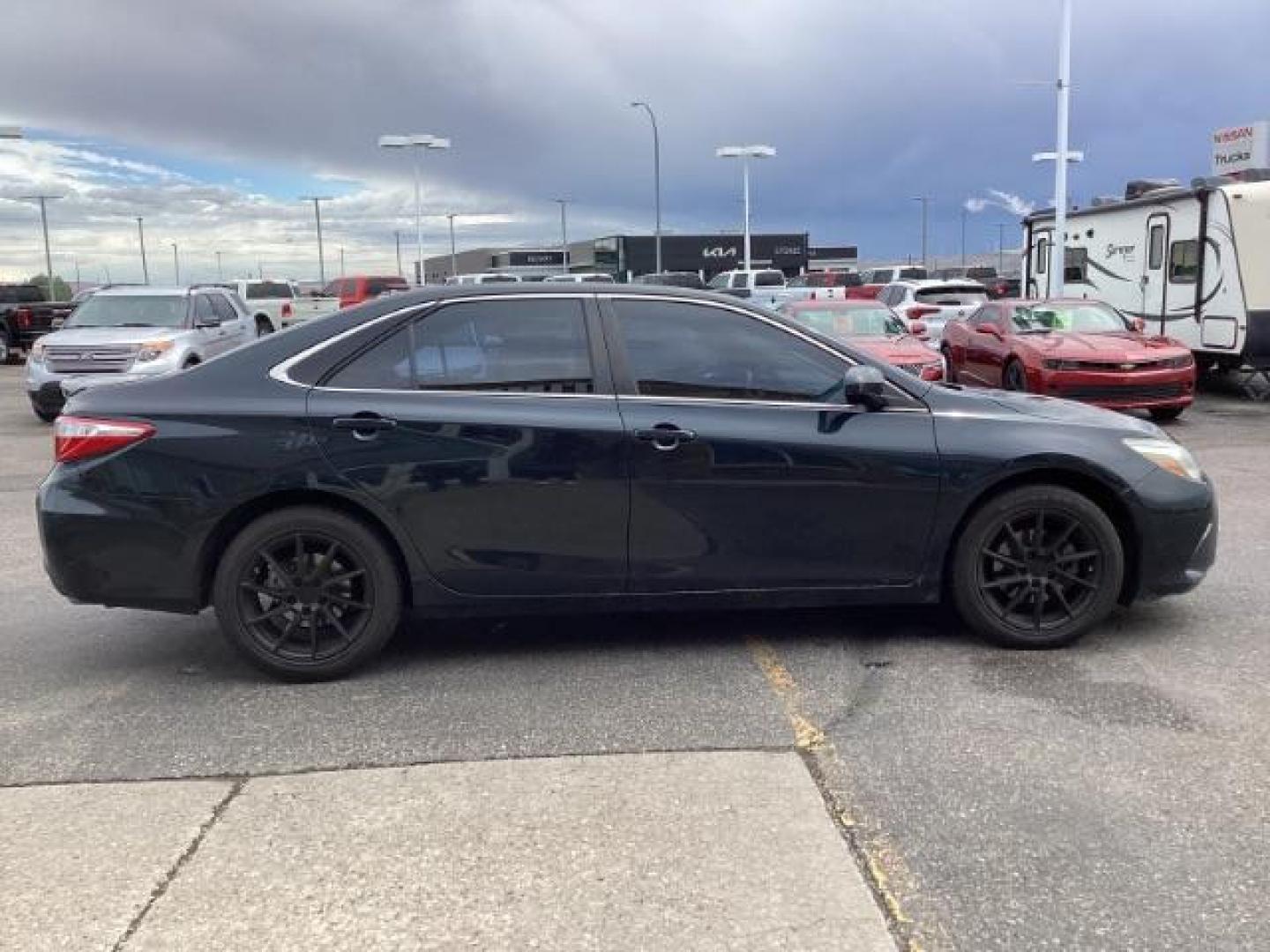 2015 Attitude Black Metallic /Black, leatherette/cloth Toyota Camry SE (4T1BF1FK0FU) with an 2.5L L4 DOHC 16V engine, 6-Speed Automatic transmission, located at 1235 N Woodruff Ave., Idaho Falls, 83401, (208) 523-1053, 43.507172, -112.000488 - Photo#6