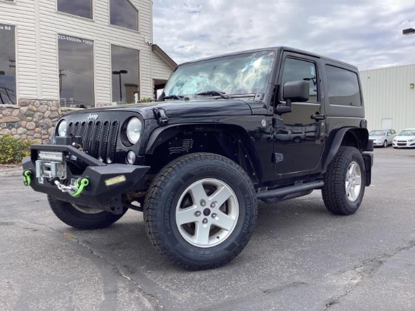 2014 Black Clearcoat Jeep Wrangler Sport 4WD (1C4AJWAG9EL) with an 3.6L V6 DOHC 24V FFV engine, located at 1235 N Woodruff Ave., Idaho Falls, 83401, (208) 523-1053, 43.507172, -112.000488 - Photo#1