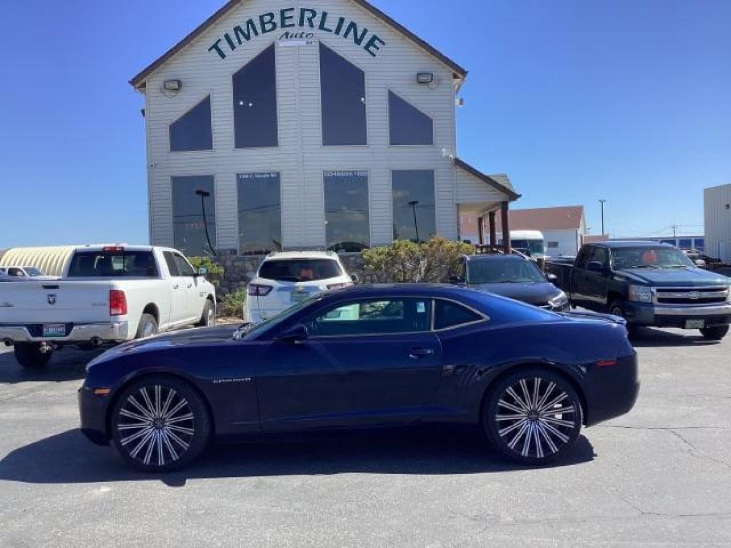 2012 BLUE Chevrolet Camaro COUPE 2-DR (2G1FA1E38C9) with an 3.6L V6 DOHC 24V FFV engine, 6-Speed Automatic transmission, located at 1235 N Woodruff Ave., Idaho Falls, 83401, (208) 523-1053, 43.507172, -112.000488 - The 2012 Chevrolet Camaro LS Coupe is a stylish and powerful muscle car that offers a range of features aimed at delivering an engaging driving experience. Here is an overview of the key features of the 2012 Camaro LS Coupe: Engine and Performance Engine: 3.6-liter V6 engine Horsepower: 323 hp @ 6, - Photo#1