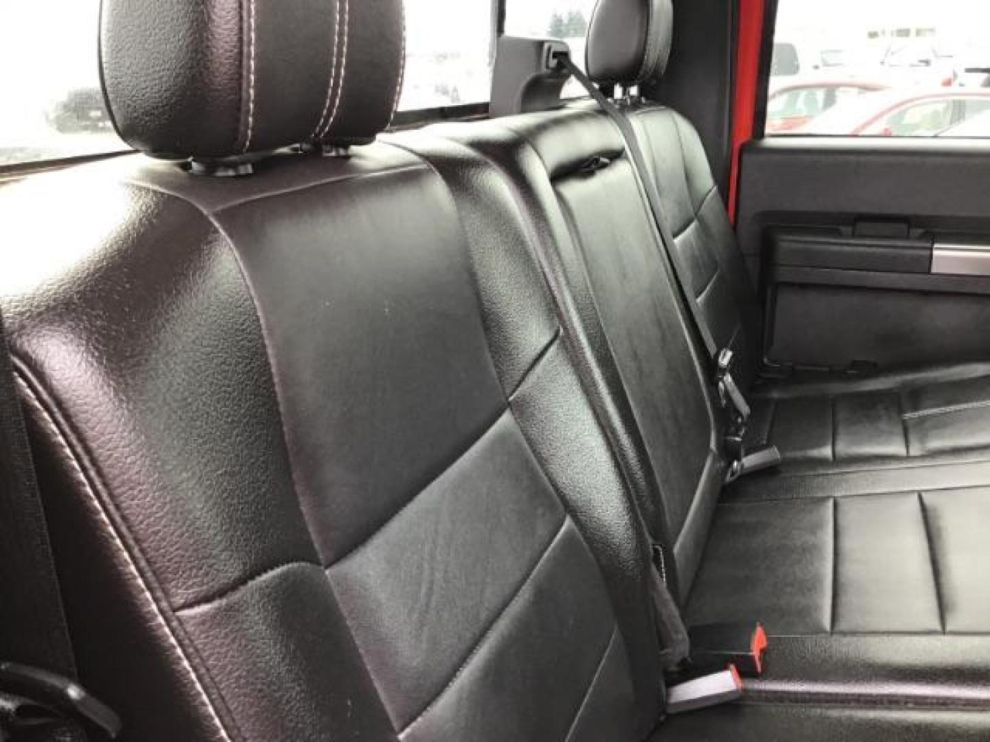 2008 RED /Ebony Leather Interior Ford F-250 SD Lariat Crew Cab 4WD (1FTSW21R38E) with an 6.4L V8 OHV 32V TURBO DIESEL engine, 5-Speed Automatic transmission, located at 1235 N Woodruff Ave., Idaho Falls, 83401, (208) 523-1053, 43.507172, -112.000488 - This 2008 Ford F250 4x4 Lariat, has the 6.4L power stroke motor. It has 133,000 miles. Comes with leather interior, heated seats, sunroof, back up camera, power windows and locks. At Timberline Auto it is always easy to find a great deal on your next vehicle! Our experienced sales staff can help fin - Photo#21