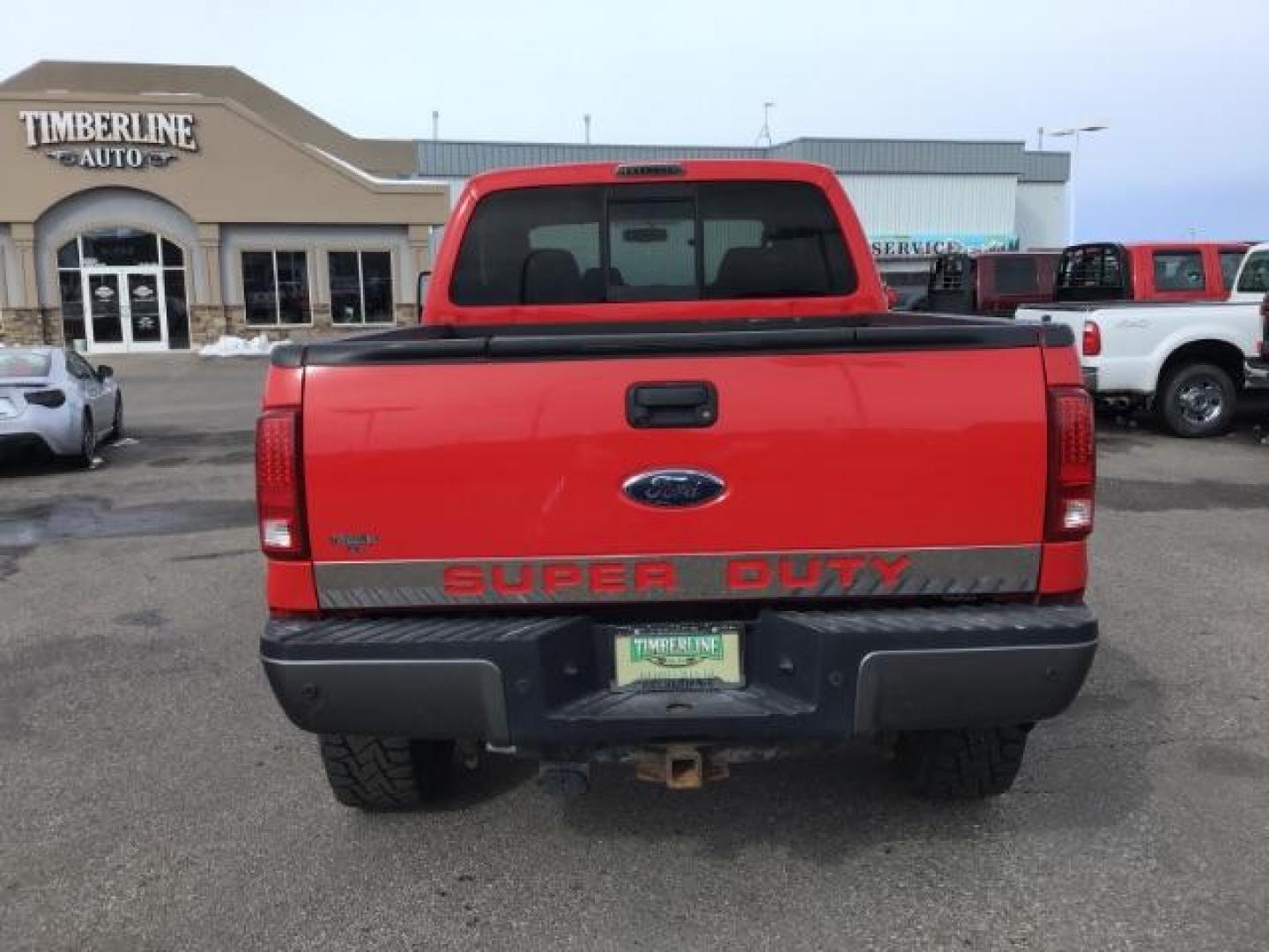 2008 RED /Ebony Leather Interior Ford F-250 SD Lariat Crew Cab 4WD (1FTSW21R38E) with an 6.4L V8 OHV 32V TURBO DIESEL engine, 5-Speed Automatic transmission, located at 1235 N Woodruff Ave., Idaho Falls, 83401, (208) 523-1053, 43.507172, -112.000488 - This 2008 Ford F250 4x4 Lariat, has the 6.4L power stroke motor. It has 133,000 miles. Comes with leather interior, heated seats, sunroof, back up camera, power windows and locks. At Timberline Auto it is always easy to find a great deal on your next vehicle! Our experienced sales staff can help fin - Photo#3