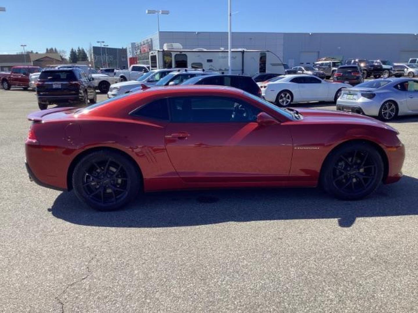 2015 Red Rock Metallic /Black Chevrolet Camaro 1LT Coupe (2G1FD1E31F9) with an 3.6L V6 DOHC 24V FFV engine, 6-Speed Automatic transmission, located at 1235 N Woodruff Ave., Idaho Falls, 83401, (208) 523-1053, 43.507172, -112.000488 - The 2015 Chevrolet Camaro V6 offers a blend of performance, style, and features. While it may not have all the high-performance features of the V8 models, it still provides an exhilarating driving experience. Here are some key features you might find on a 2015 Chevy Camaro V6: 3.6-Liter V6 Engine: - Photo#5