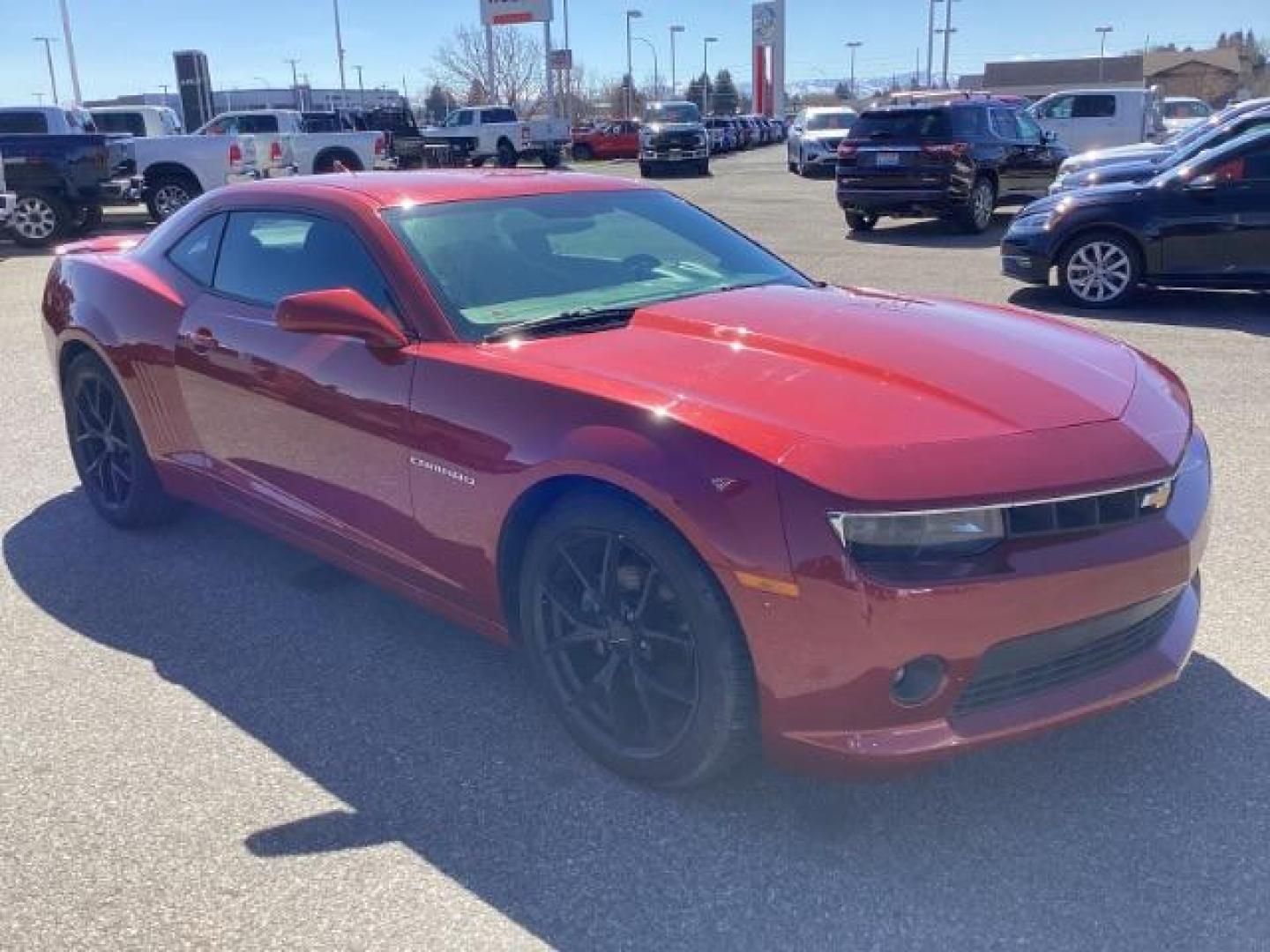 2015 Red Rock Metallic /Black Chevrolet Camaro 1LT Coupe (2G1FD1E31F9) with an 3.6L V6 DOHC 24V FFV engine, 6-Speed Automatic transmission, located at 1235 N Woodruff Ave., Idaho Falls, 83401, (208) 523-1053, 43.507172, -112.000488 - The 2015 Chevrolet Camaro V6 offers a blend of performance, style, and features. While it may not have all the high-performance features of the V8 models, it still provides an exhilarating driving experience. Here are some key features you might find on a 2015 Chevy Camaro V6: 3.6-Liter V6 Engine: - Photo#6