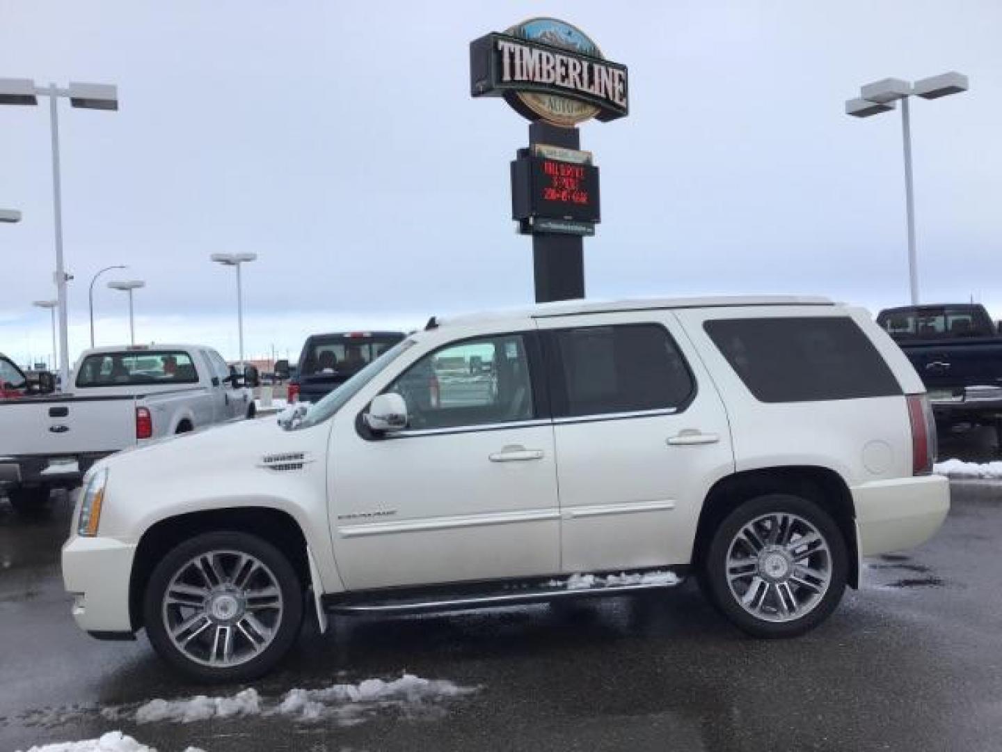 2012 WHITE /WHITE Cadillac Escalade AWD Luxury (1GYS4BEF2CR) with an 6.2L V8 OHV 16V FFV engine, 6-Speed Automatic transmission, located at 1235 N Woodruff Ave., Idaho Falls, 83401, (208) 523-1053, 43.507172, -112.000488 - This 2012 Cadillac Escalade Luxury 4x4, has the 6.2L motor. It has 117,000 miles. Comes with leather interior, heated seats, 3rd row seating, blue tooth audio, sunroof, power seats, and back up camera. At Timberline Auto it is always easy to find a great deal on your next vehicle! Our experienced sa - Photo#1