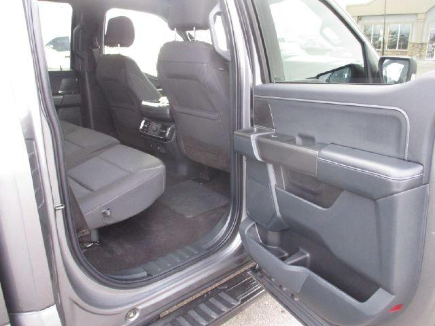 2022 Carbonized Gray Metallic /Black/Medium Dark Slate Ford F-150 Sport SuperCrew 5.5-ft. Bed 4WD (1FTFW1E86NK) with an 3.5L V6 DOHC 24V engine, 10-Speed Automatic transmission, located at 1235 N Woodruff Ave., Idaho Falls, 83401, (208) 523-1053, 43.507172, -112.000488 - Outside you see the factory sport wheels, wide running boards, and color matched bumpers, cloth grey interior with dual power heated seats, large 12 inch touchscreen display offering a high definition back up camera, blind spot monitors, lane assist, remote start, remote tailgate, trailer towing te - Photo#16