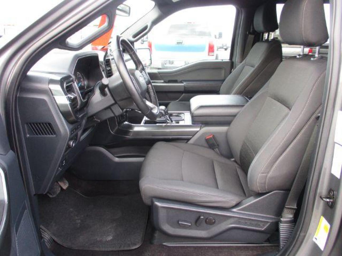 2022 Carbonized Gray Metallic /Black/Medium Dark Slate Ford F-150 Sport SuperCrew 5.5-ft. Bed 4WD (1FTFW1E86NK) with an 3.5L V6 DOHC 24V engine, 10-Speed Automatic transmission, located at 1235 N Woodruff Ave., Idaho Falls, 83401, (208) 523-1053, 43.507172, -112.000488 - Outside you see the factory sport wheels, wide running boards, and color matched bumpers, cloth grey interior with dual power heated seats, large 12 inch touchscreen display offering a high definition back up camera, blind spot monitors, lane assist, remote start, remote tailgate, trailer towing te - Photo#10