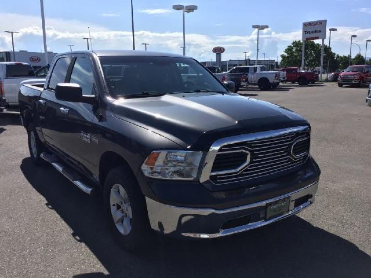 2016 GRAY /GRAY RAM 1500 SLT Crew Cab SWB 4WD (1C6RR7LT5GS) with an 5.7L V8 OHV 16V engine, 8-Speed Automatic transmission, located at 1235 N Woodruff Ave., Idaho Falls, 83401, (208) 523-1053, 43.507172, -112.000488 - If you're in the market for a pick up truck that is not loaded to the gills with computer chips and fancy new features, here's your truck! This 2016 RAM 1500 is your basic up and down 4WD crew cab short bed vehicle. Although it may be basic, it is still very efficient and you'll be able to take adva - Photo#7