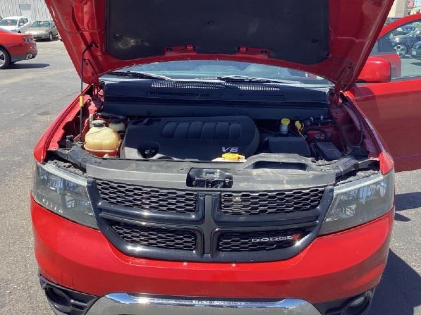 2016 Redline 2 Pearl Coat /Black, leather/cloth Dodge Journey Crossroad FWD (3C4PDCGG6GT) with an 3.6L V6 DOHC 24V engine, 4-Speed Automatic transmission, located at 1235 N Woodruff Ave., Idaho Falls, 83401, (208) 523-1053, 43.507172, -112.000488 - Photo#16