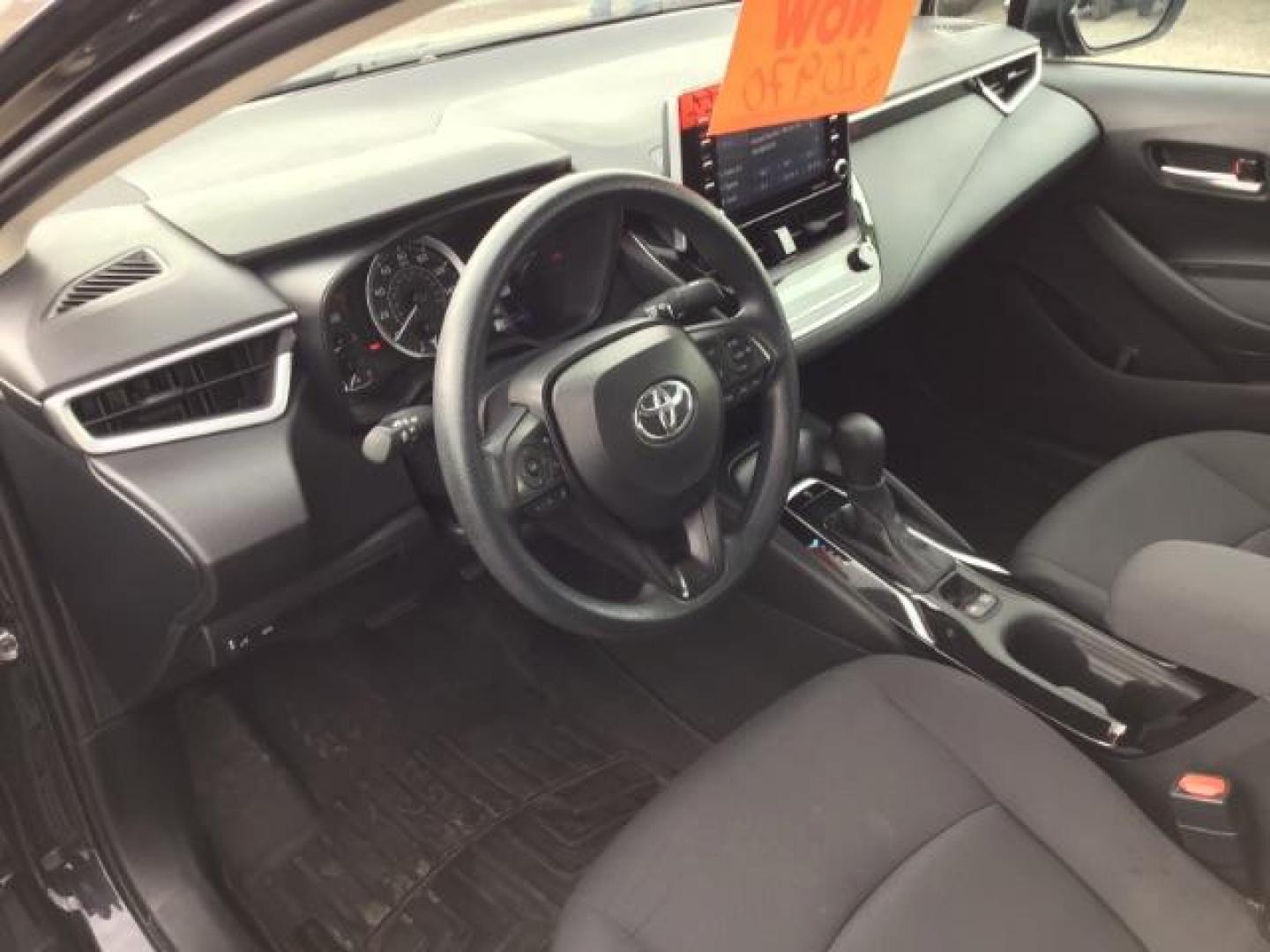 2021 BLACK /Black, cloth Toyota Corolla LE (5YFEPMAE1MP) with an 1.8L L4 DOHC 16V engine, Automatic transmission, located at 1235 N Woodruff Ave., Idaho Falls, 83401, (208) 523-1053, 43.507172, -112.000488 - This 2021 Toyota Corolla LE is in as good of shape as the day it rolled off the lot! Inside, outside, and mechanically it is in amazing condition! This one comes with a large touch screen display, rubber floor mats in the front, near new tires with 95% tread left, steering wheel mounted controls, la - Photo#13