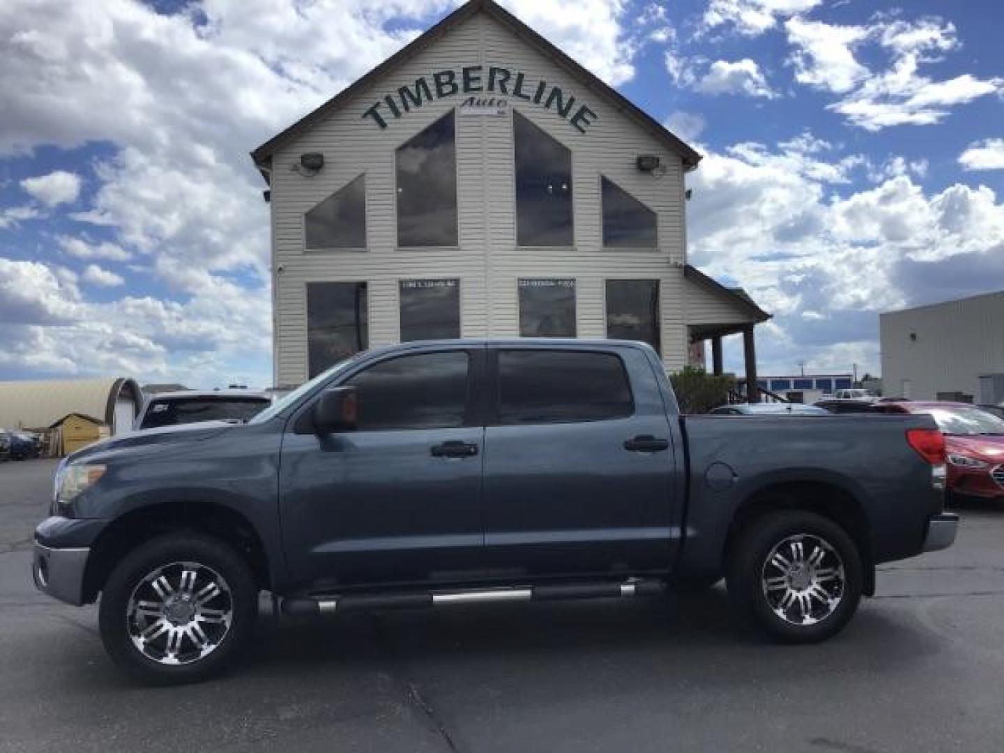 2008 BLUE /BLUE Toyota Tundra (5TFDV54108X) , located at 1235 N Woodruff Ave., Idaho Falls, 83401, (208) 523-1053, 43.507172, -112.000488 - This 2008 Toyota Tundra Platinum Crew Max, has leather interior, heated seats, JBL audio, running boards, trailer break, bed liner, parking sensors At Timberline Auto it is always easy to find a great deal on your next vehicle! Our experienced sales staff can help find the right vehicle will fit you - Photo#1