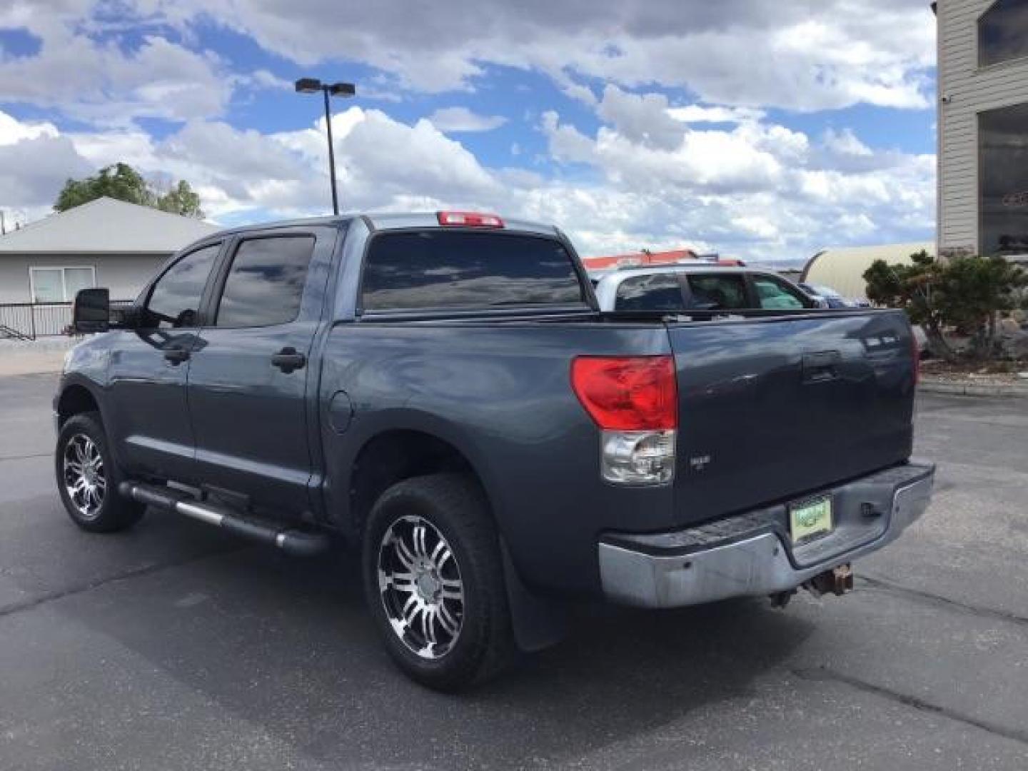 2008 BLUE /BLUE Toyota Tundra (5TFDV54108X) , located at 1235 N Woodruff Ave., Idaho Falls, 83401, (208) 523-1053, 43.507172, -112.000488 - This 2008 Toyota Tundra Platinum Crew Max, has leather interior, heated seats, JBL audio, running boards, trailer break, bed liner, parking sensors At Timberline Auto it is always easy to find a great deal on your next vehicle! Our experienced sales staff can help find the right vehicle will fit you - Photo#2