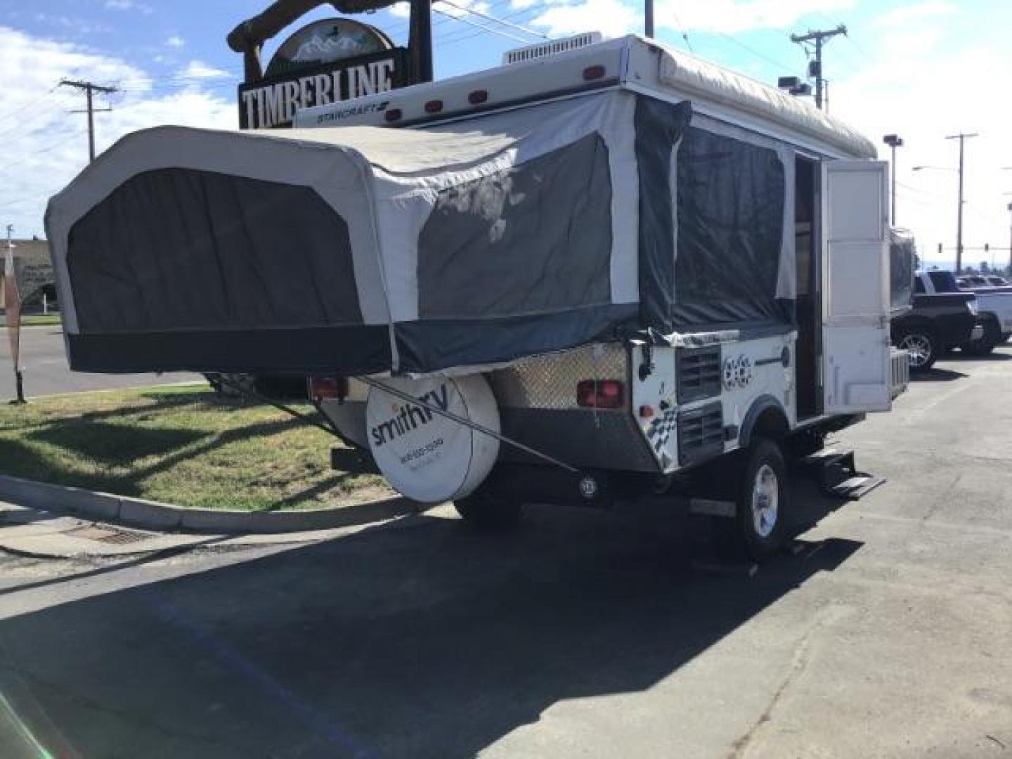 2008 WHITE Starcraft Unknown - (1SAAS01J081) , located at 1235 N Woodruff Ave., Idaho Falls, 83401, (208) 523-1053, 43.507172, -112.000488 - At Timberline Auto it is always easy to find a great deal on your next vehicle! Our experienced sales staff can help find the right vehicle will fit your needs. Our knowledgeable finance department has options for almost any credit score. We offer many warranty contract options to protect you new pr - Photo#5