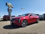 2022 Infrared Tintcoat /Cinnamon w/Jet Black Accents Cadillac CT4 Premium Luxury (1G6DF5RL7N0) with an 2.7L L4 DOHC 16V TURBO engine, 8-Speed Automatic transmission, located at 1235 N Woodruff Ave., Idaho Falls, 83401, (208) 523-1053, 43.507172, -112.000488 - Wow, just wow!! This is one really nice car! It will check all the boxes- fuel efficient, powerful, AWD, comfortable, luxurious, great looking, roomy, fun to drive, the list goes on and on! It has all the driver safety options, heads up display, adjustable driving specs, navigation, Apple car play, - Photo#0