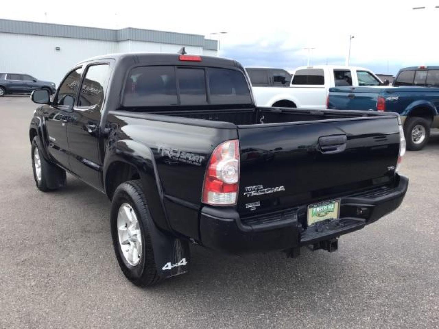 2015 Black /Gray, cloth Toyota Tacoma TRD SPORT Double Cab (3TMLU4EN8FM) with an 4.0L V6 DOHC 24V engine, Automatic transmission, located at 1235 N Woodruff Ave., Idaho Falls, 83401, (208) 523-1053, 43.507172, -112.000488 - Here's your chance at one of the most popular vehicles on the market! This Tacoma is in great shape inside and out! The TRD-SPORT gives you the color matched bumpers, the bigger display, and a few other goodies! The bed has a factory liner and the interior has rubber floor mats in the front with clo - Photo#3