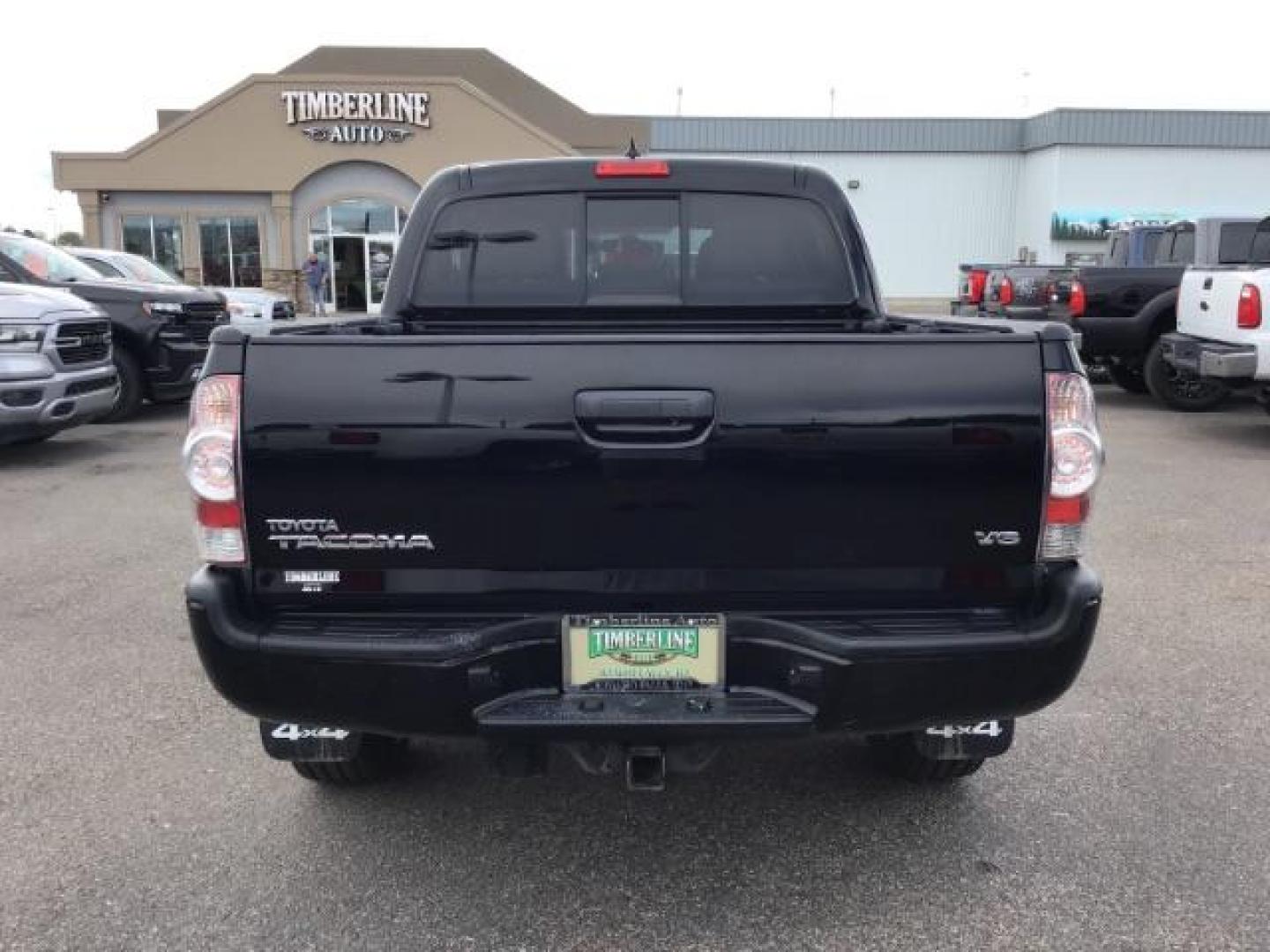 2015 Black /Gray, cloth Toyota Tacoma TRD SPORT Double Cab (3TMLU4EN8FM) with an 4.0L V6 DOHC 24V engine, Automatic transmission, located at 1235 N Woodruff Ave., Idaho Falls, 83401, (208) 523-1053, 43.507172, -112.000488 - Here's your chance at one of the most popular vehicles on the market! This Tacoma is in great shape inside and out! The TRD-SPORT gives you the color matched bumpers, the bigger display, and a few other goodies! The bed has a factory liner and the interior has rubber floor mats in the front with clo - Photo#4