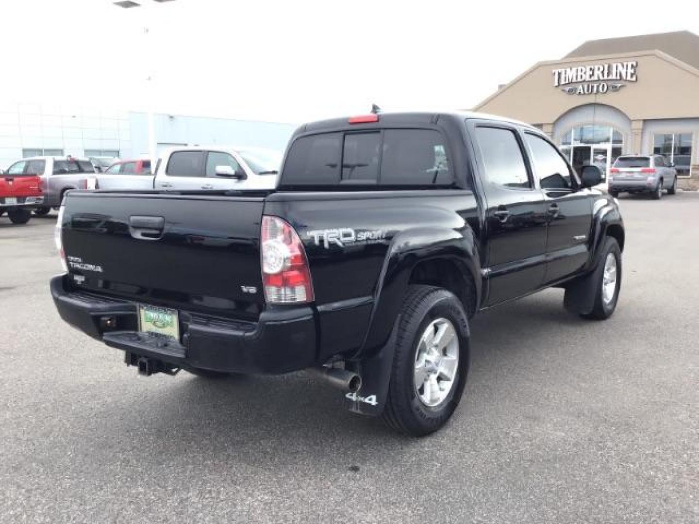 2015 Black /Gray, cloth Toyota Tacoma TRD SPORT Double Cab (3TMLU4EN8FM) with an 4.0L V6 DOHC 24V engine, Automatic transmission, located at 1235 N Woodruff Ave., Idaho Falls, 83401, (208) 523-1053, 43.507172, -112.000488 - Here's your chance at one of the most popular vehicles on the market! This Tacoma is in great shape inside and out! The TRD-SPORT gives you the color matched bumpers, the bigger display, and a few other goodies! The bed has a factory liner and the interior has rubber floor mats in the front with clo - Photo#5