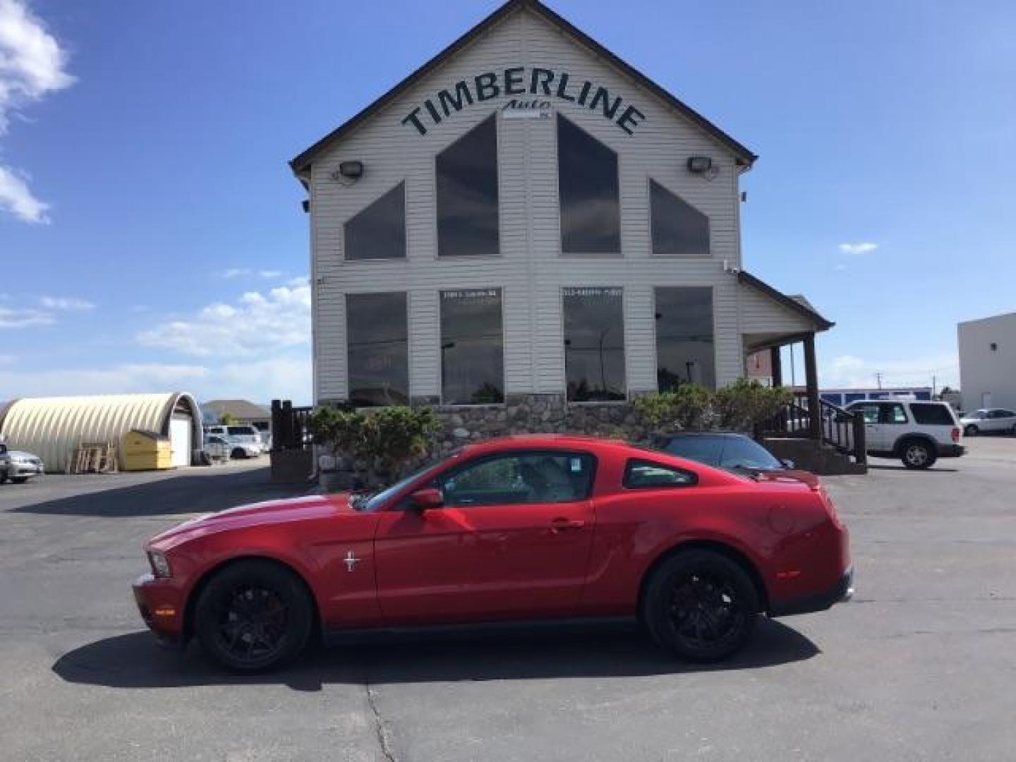 2012 RED /RED Ford Mustang V6 Coupe (1ZVBP8AM7C5) with an 3.7L V6 DOHC 24V engine, 6-Speed Automatic | 6-Speed Manual transmission, located at 1235 N Woodruff Ave., Idaho Falls, 83401, (208) 523-1053, 43.507172, -112.000488 - This 2012 Ford Mustang has 100,502 miles, V6 motor., leather interior, heated seats, Bluetooth, steering wheel audio controls. At Timberline Auto it is always easy to find a great deal on your next vehicle! Our experienced sales staff can help find the right vehicle will fit your needs. Our knowle - Photo#0