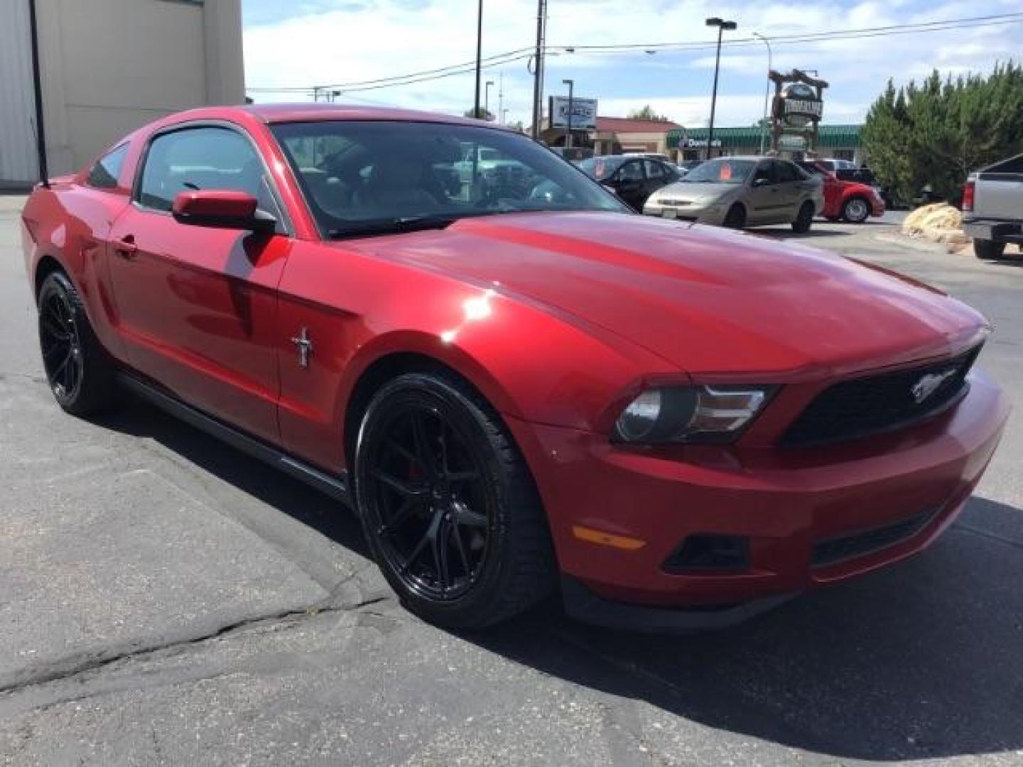 2012 RED /RED Ford Mustang V6 Coupe (1ZVBP8AM7C5) with an 3.7L V6 DOHC 24V engine, 6-Speed Automatic | 6-Speed Manual transmission, located at 1235 N Woodruff Ave., Idaho Falls, 83401, (208) 523-1053, 43.507172, -112.000488 - This 2012 Ford Mustang has 100,502 miles, V6 motor., leather interior, heated seats, Bluetooth, steering wheel audio controls. At Timberline Auto it is always easy to find a great deal on your next vehicle! Our experienced sales staff can help find the right vehicle will fit your needs. Our knowle - Photo#5