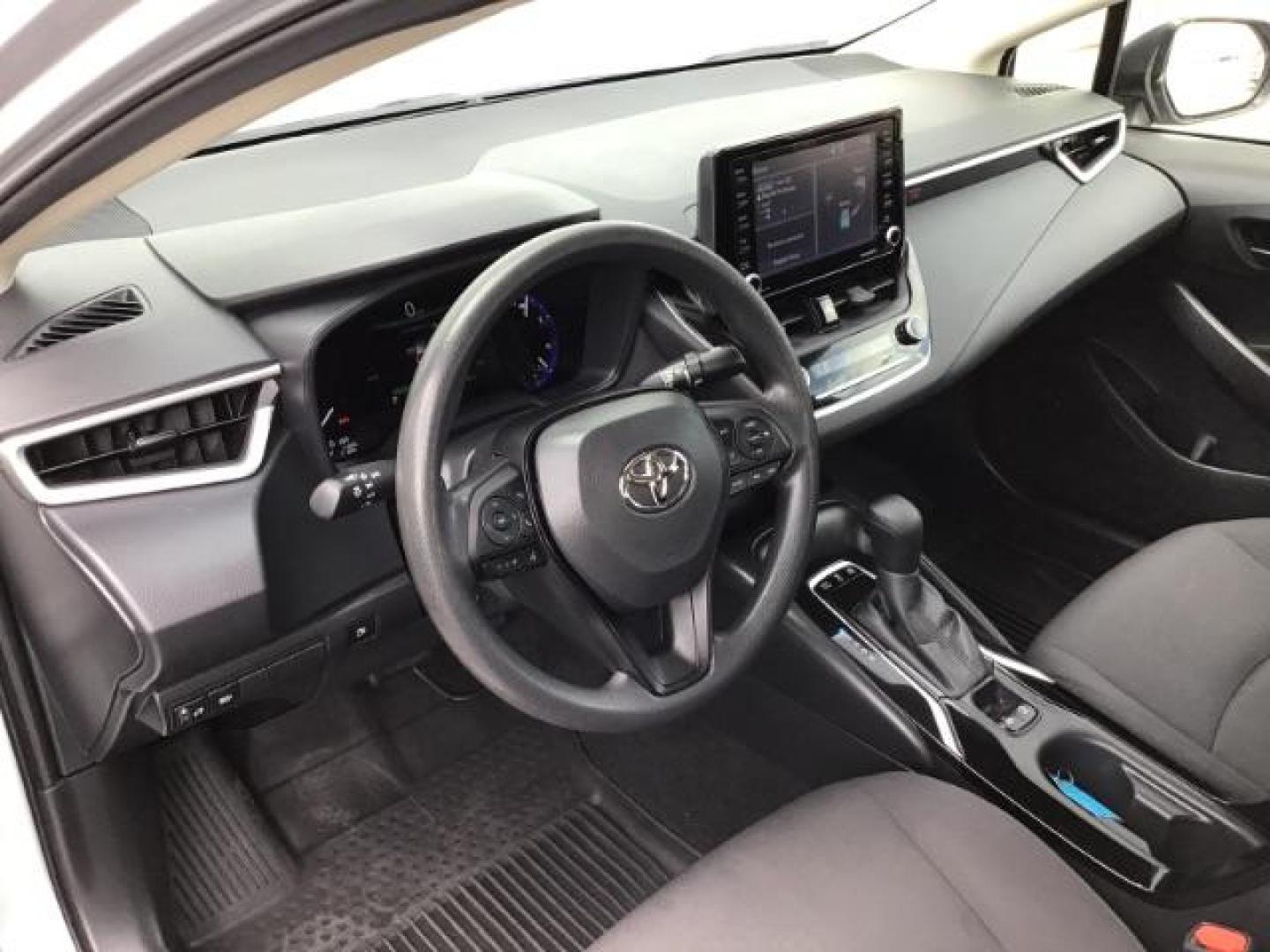 2022 SILVER /Gray, cloth Toyota Corolla LE Hybrid (JTDEAMDE3N3) with an 1.8L L4 DOHC 16V HYBRID engine, Automatic transmission, located at 1235 N Woodruff Ave., Idaho Falls, 83401, (208) 523-1053, 43.507172, -112.000488 - It is the HYBRID model with over 60 MPG!! The car comes with full sized rubber floor mats, a large touch screen display, blind spot monitor, newer tires with 90% tread, steering wheel mounted controls, push to start, back up camera, lane departure, collision avoidance, and so much more! At timberli - Photo#11