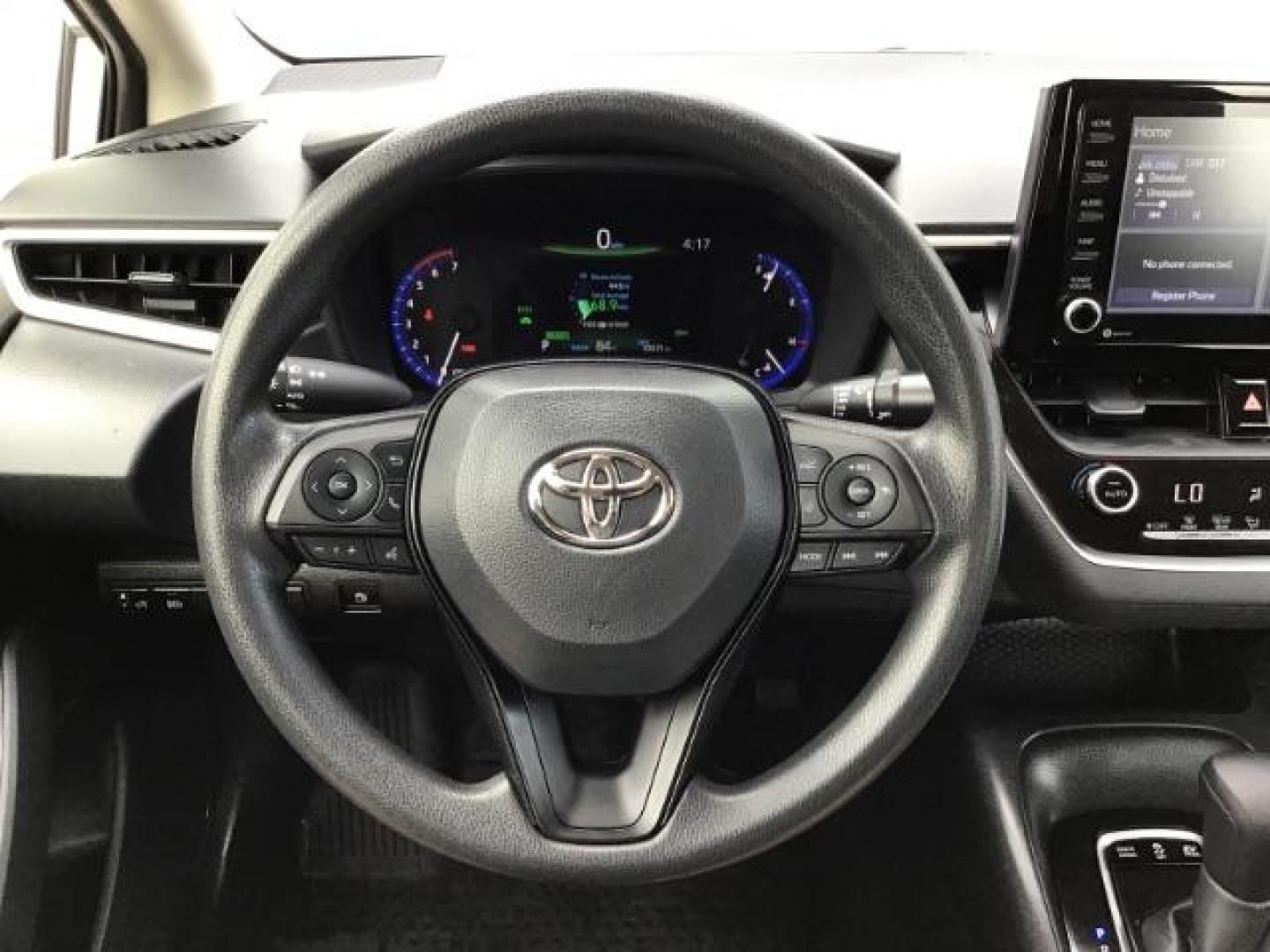 2022 SILVER /Gray, cloth Toyota Corolla LE Hybrid (JTDEAMDE3N3) with an 1.8L L4 DOHC 16V HYBRID engine, Automatic transmission, located at 1235 N Woodruff Ave., Idaho Falls, 83401, (208) 523-1053, 43.507172, -112.000488 - It is the HYBRID model with over 60 MPG!! The car comes with full sized rubber floor mats, a large touch screen display, blind spot monitor, newer tires with 90% tread, steering wheel mounted controls, push to start, back up camera, lane departure, collision avoidance, and so much more! At timberli - Photo#19