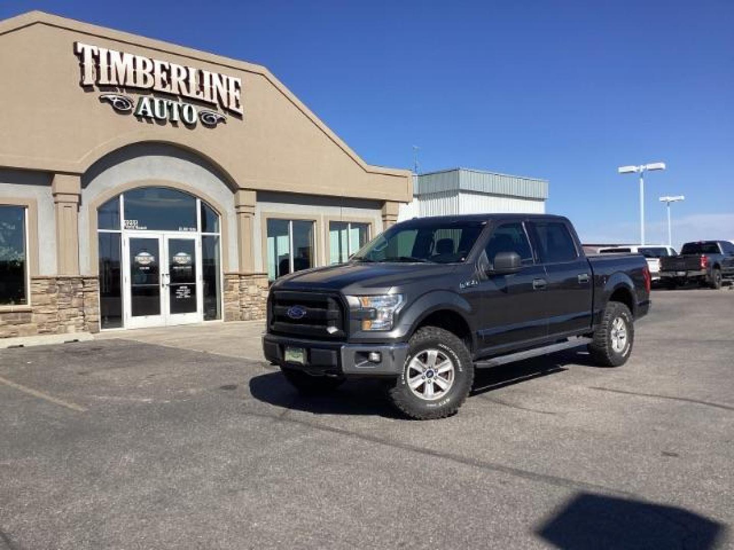 2015 GRAY /GRAY Ford F-150 XLT SuperCrew 5.5-ft. Bed 4WD (1FTEW1EF3FF) with an 5.0L V8 engine, 6-Speed Automatic transmission, located at 1235 N Woodruff Ave., Idaho Falls, 83401, (208) 523-1053, 43.507172, -112.000488 - Photo#0