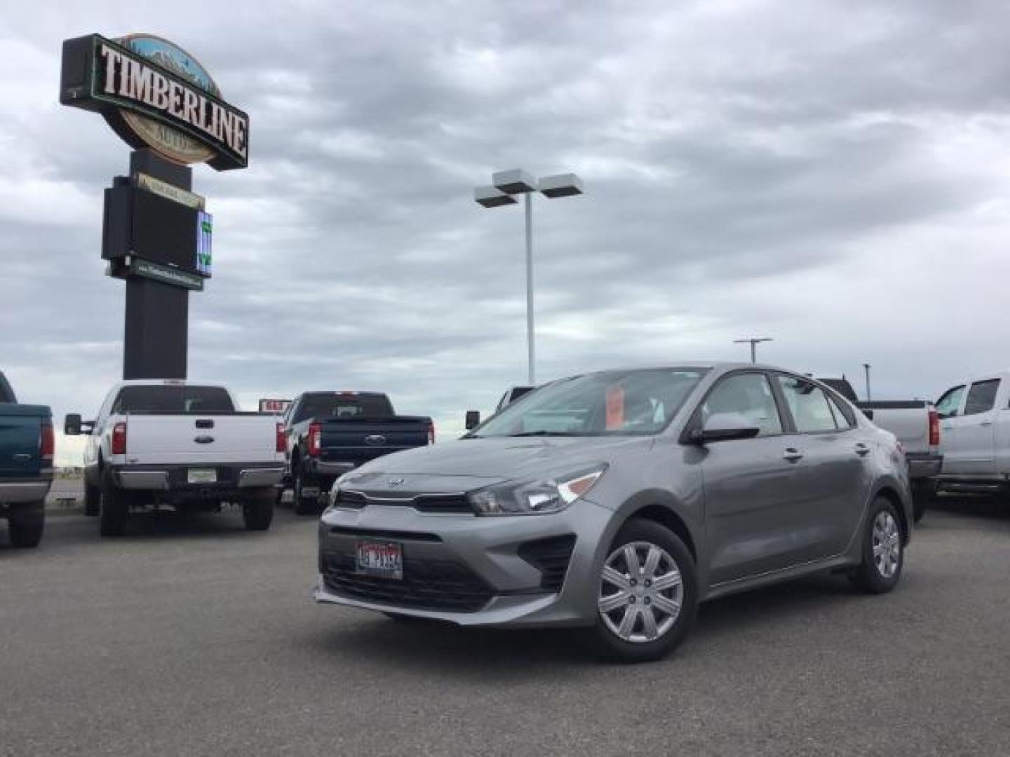 2021 Gray /Gray Kia Rio S (3KPA24AD7ME) with an 1.6L L4 DOHC 16V engine, 6-Speed Automatic transmission, located at 1235 N Woodruff Ave., Idaho Falls, 83401, (208) 523-1053, 43.507172, -112.000488 - This 2021 Kia Rio has low miles, cloth interior with lots of options. At timberline Auto it is always easy to find a great deal on your next vehicle! Our experienced sales staff can help find the right vehicle that will fit your needs. Our knowledgeable finance department has options for almost an - Photo#0