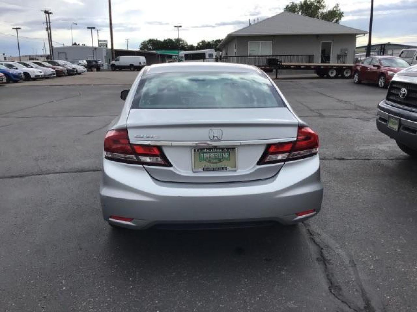 2013 Urban Titanium Metallic /Stone Cloth Interior Honda Civic LX Sedan 5-Speed AT (19XFB2F52DE) with an 1.8L L4 SOHC 16V engine, 5-Speed Automatic transmission, located at 1235 N Woodruff Ave., Idaho Falls, 83401, (208) 523-1053, 43.507172, -112.000488 - At Timberline Auto it is always easy to find a great deal on your next vehicle! Our experienced sales staff can help find the right vehicle will fit your needs. Our knowledgeable finance department has options for almost any credit score. We offer many warranty contract options to protect you new pr - Photo#3